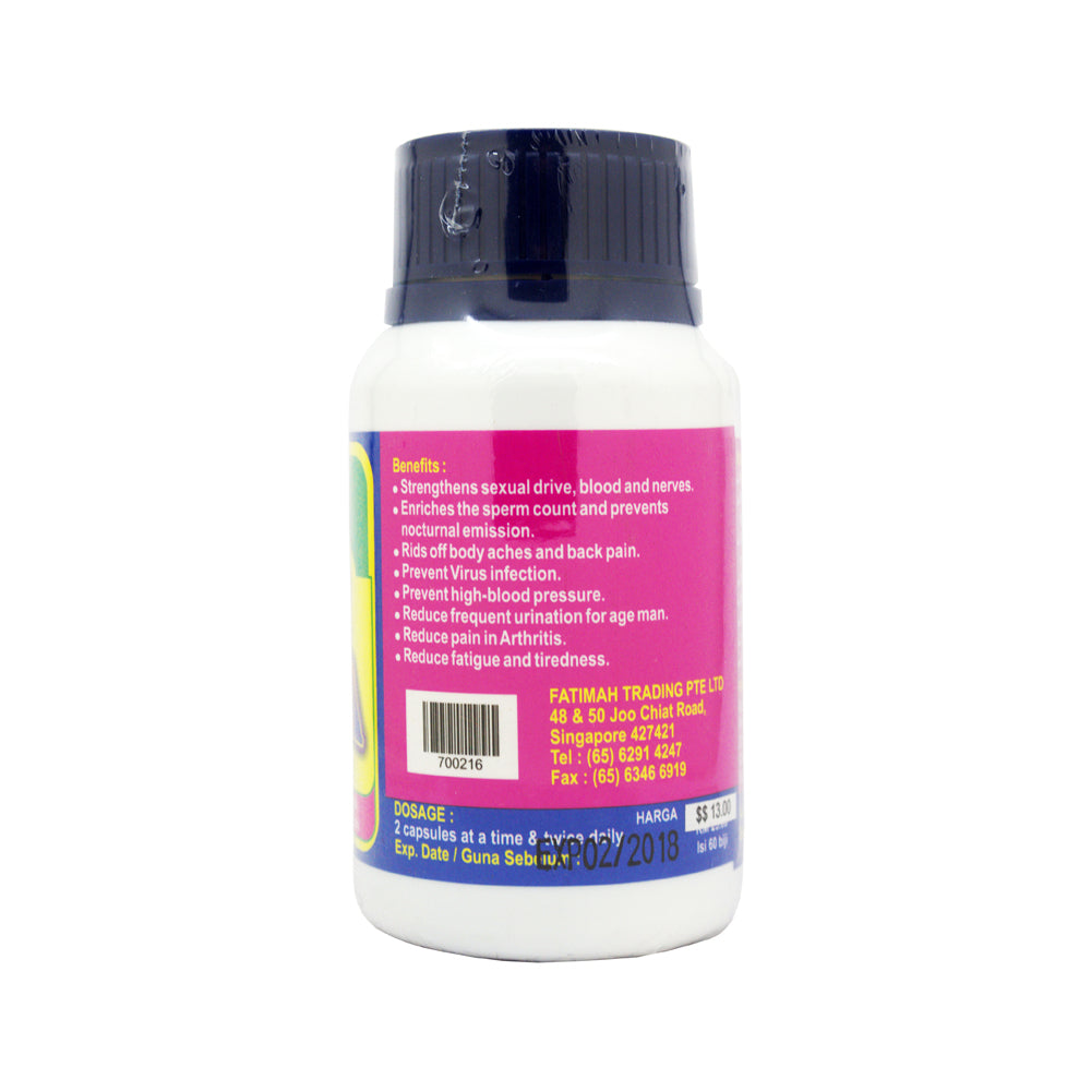 Jagoh Warisan, Ubi Jaga Plus, 60 capsules
