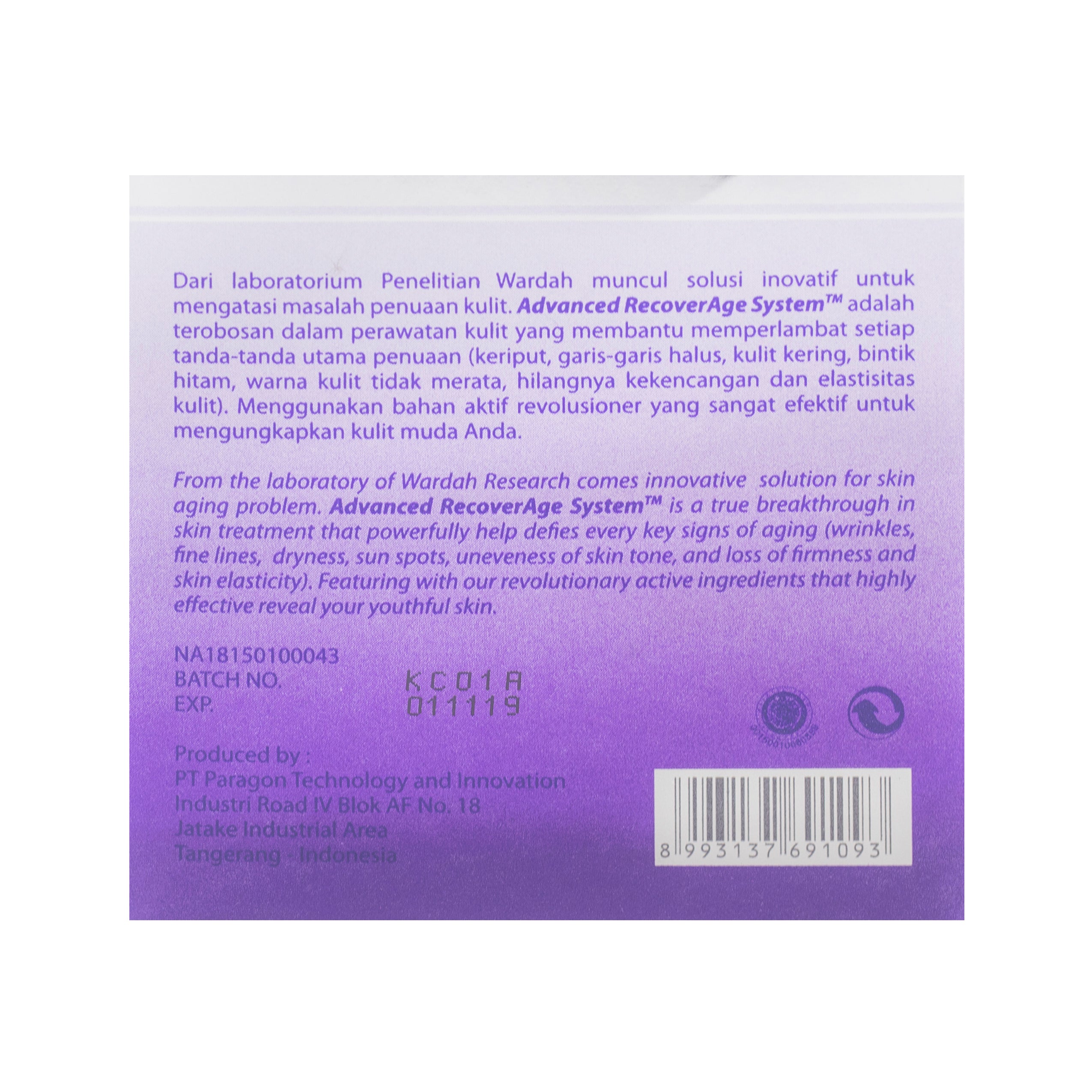 Wardah Renew You Night Cream 30 G