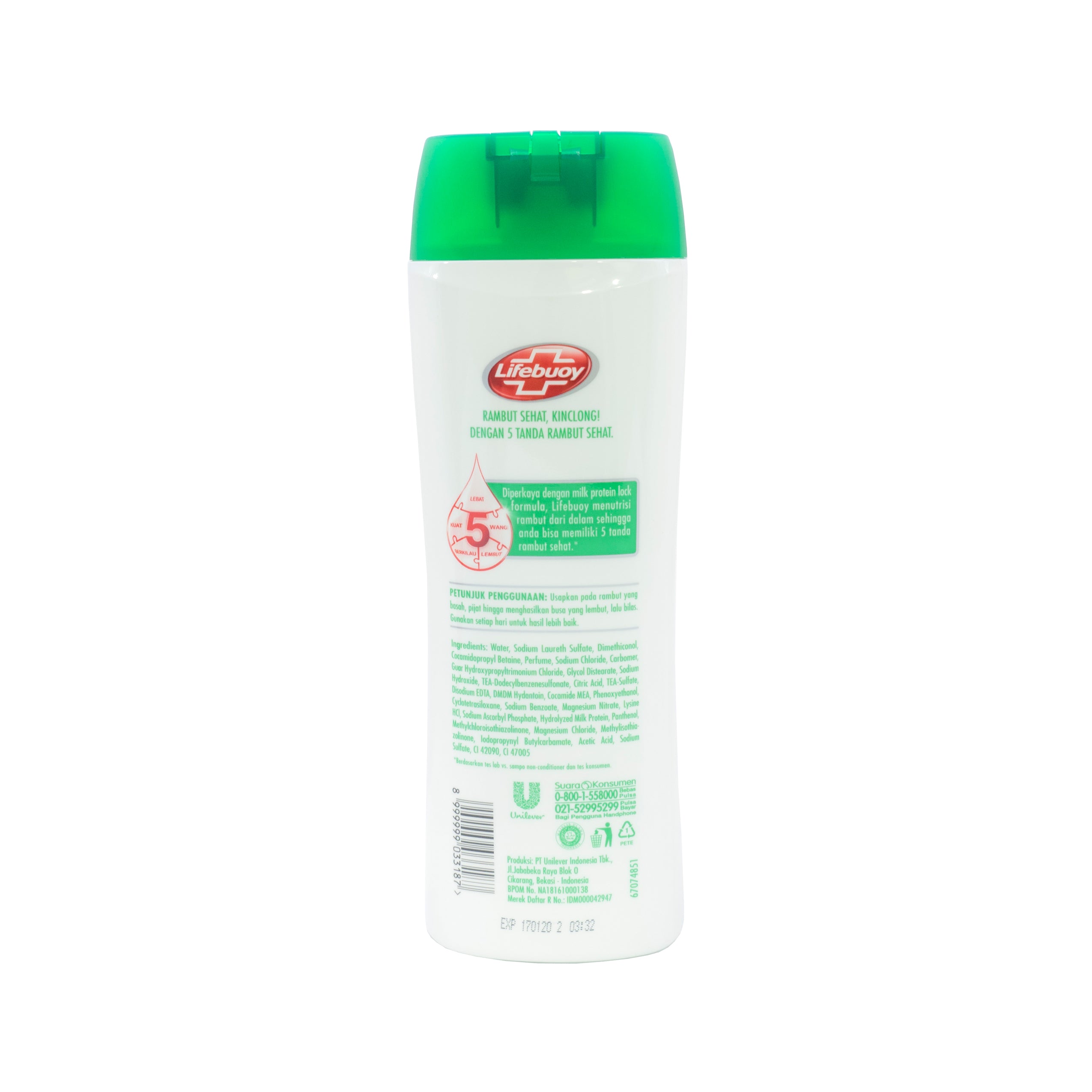 Lifebuoy Perawatan Rambut Rontok Sampo Rambut Sehat 340ml