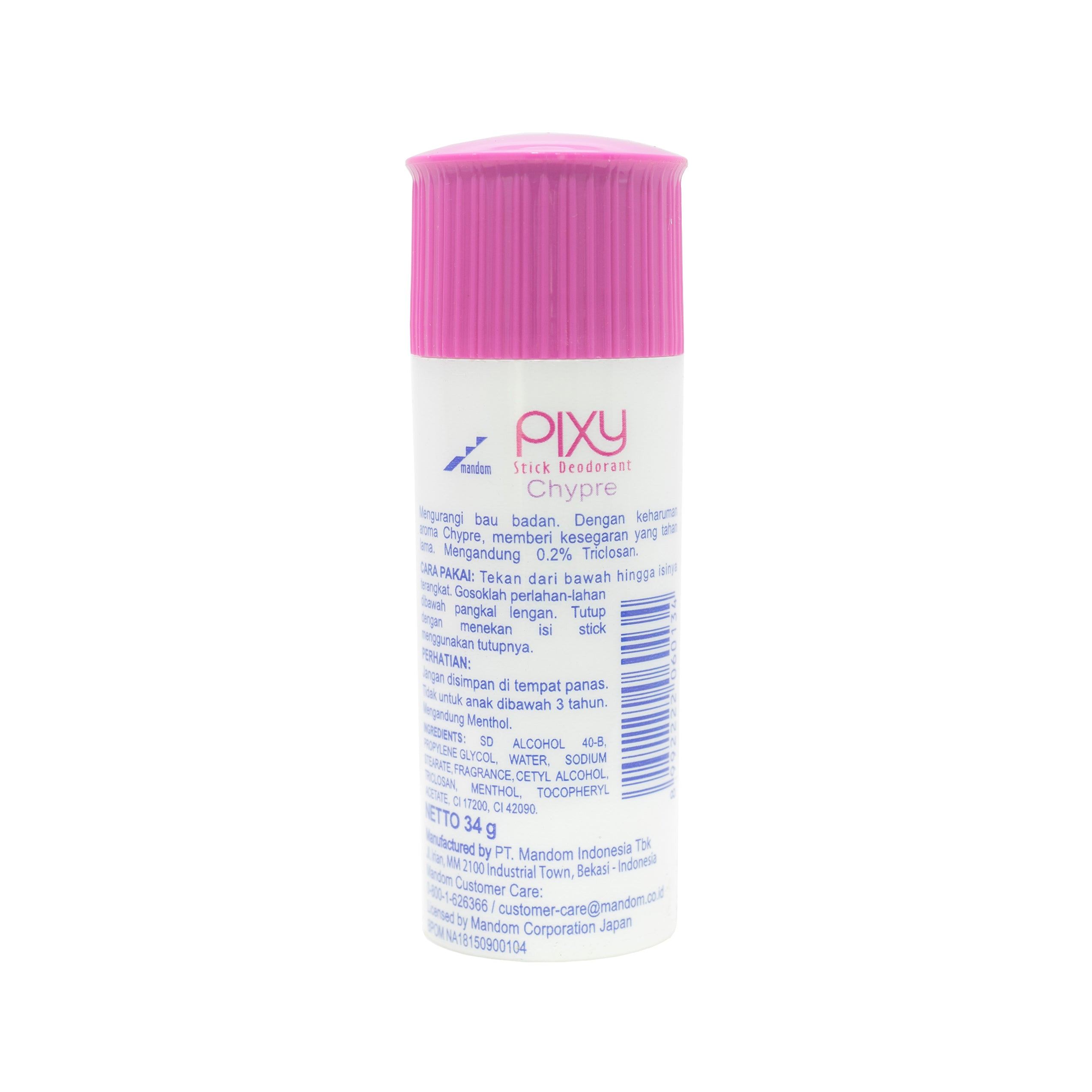 Pixy, Stick Deodorant, Chypre, 34 g
