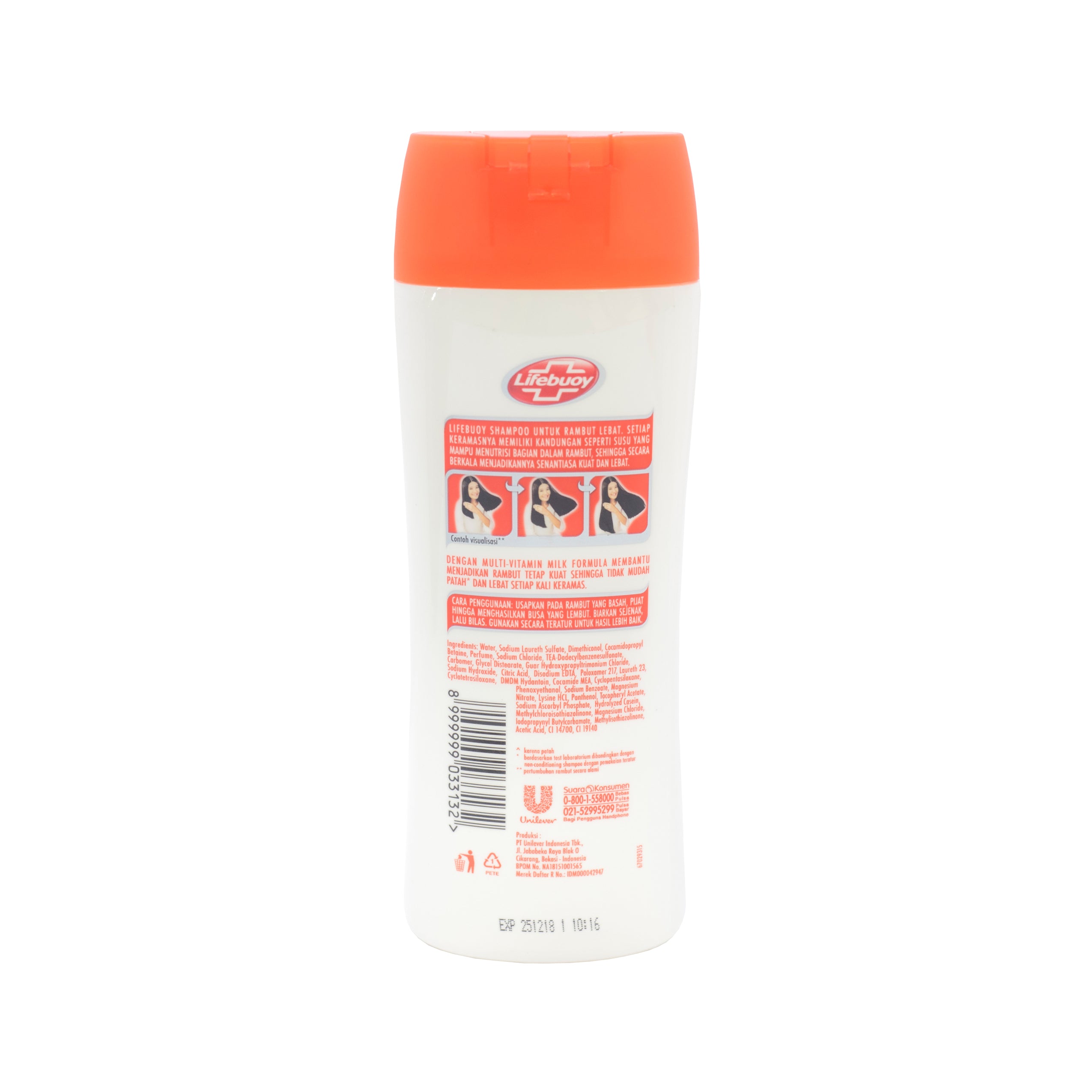 Lifebuoy Perawatan Rambut Rontok Sampo Rambut Sehat 170 Ml
