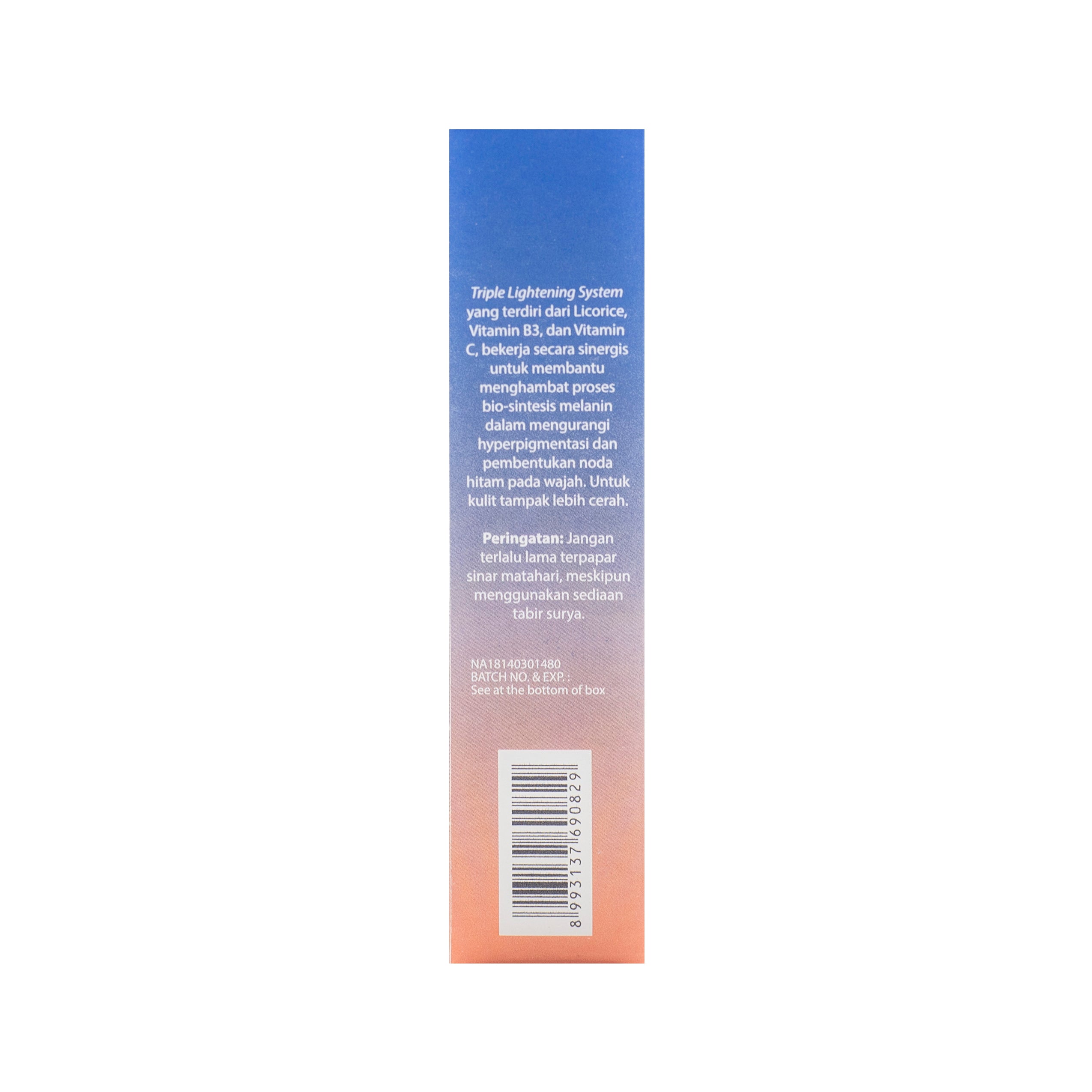 Wardah Bb Lightening Cream Spf 32 Light 30 Ml
