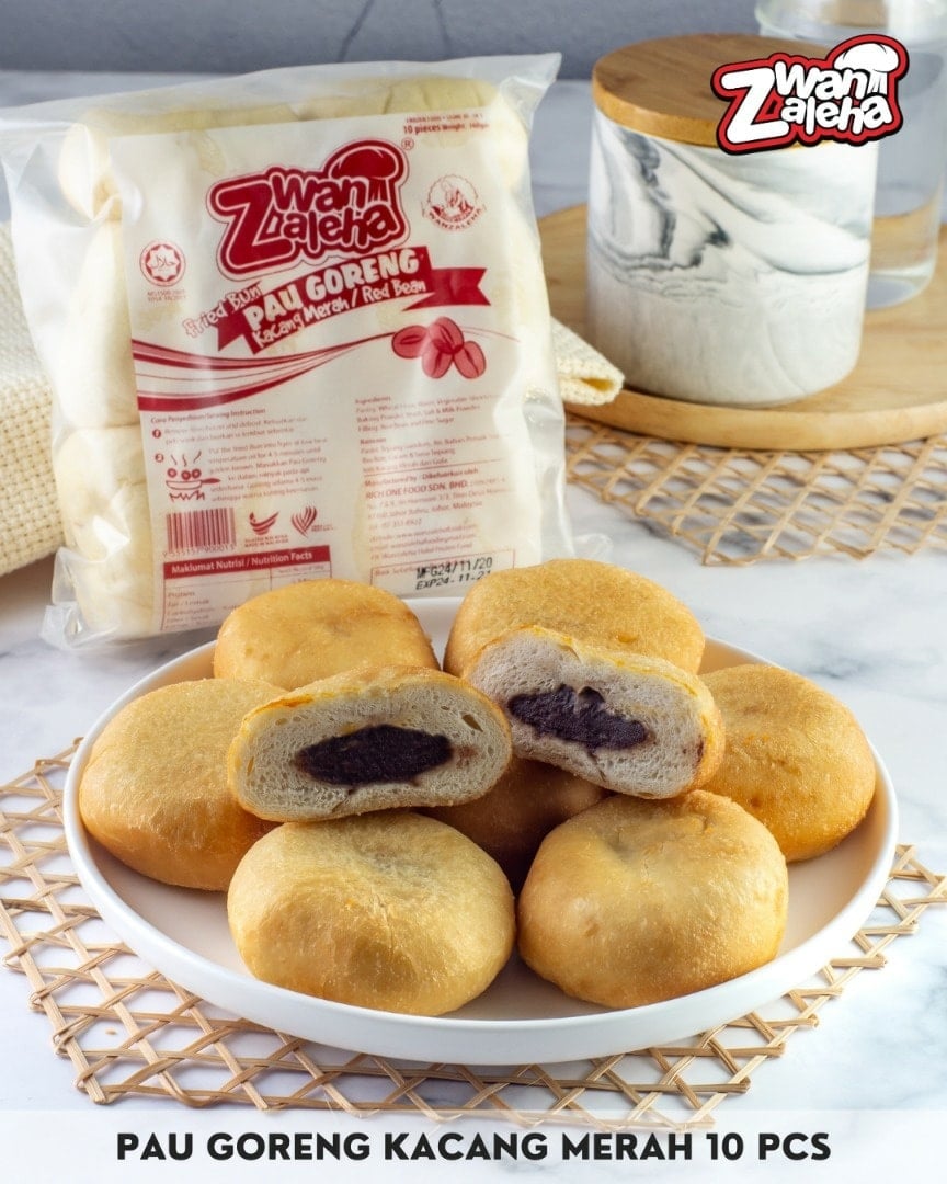 Wan Zaleha, Fried Bun Pau Goreng Kacang Merah, 360 g