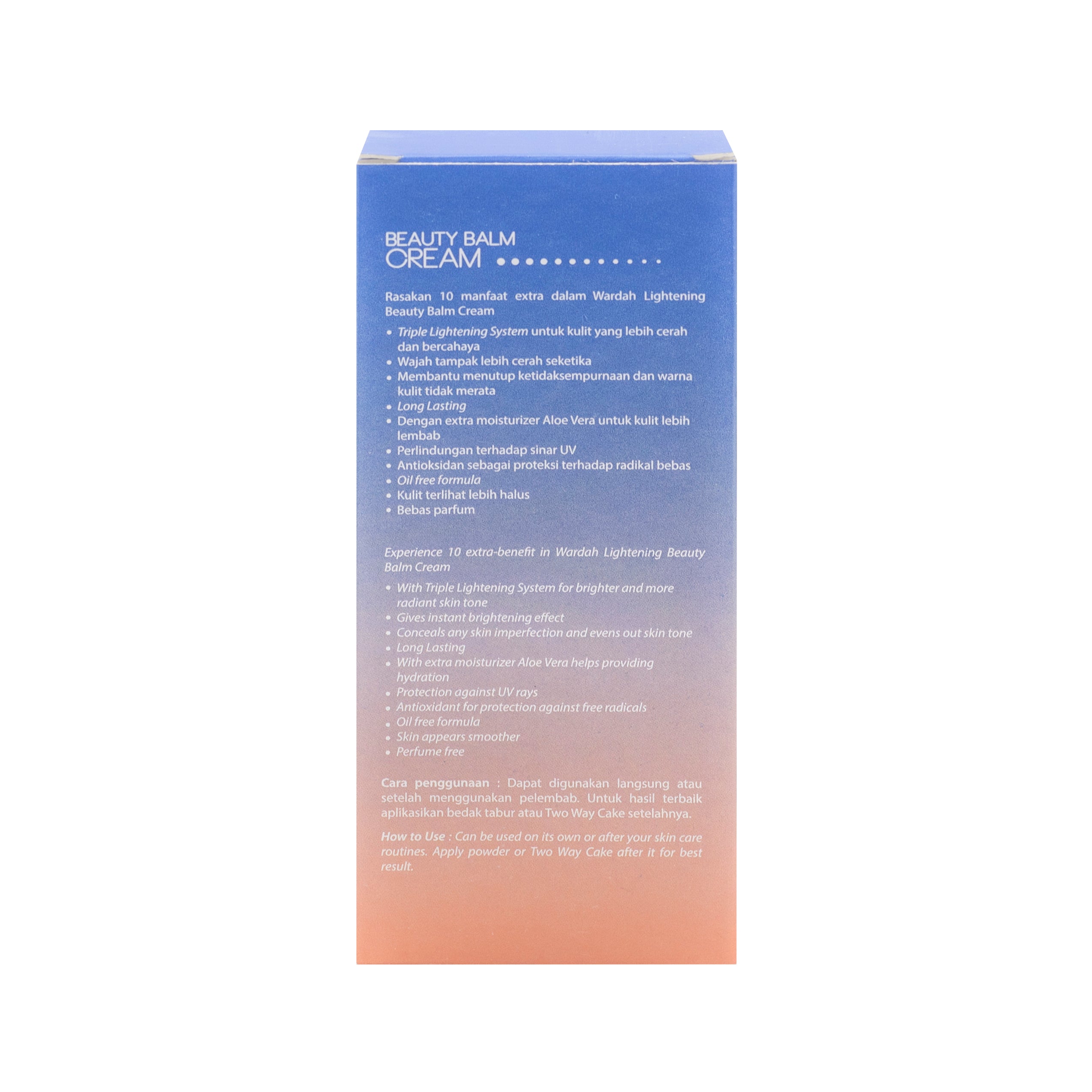 Wardah Bb Lightening Cream Spf 32 Light 30 Ml