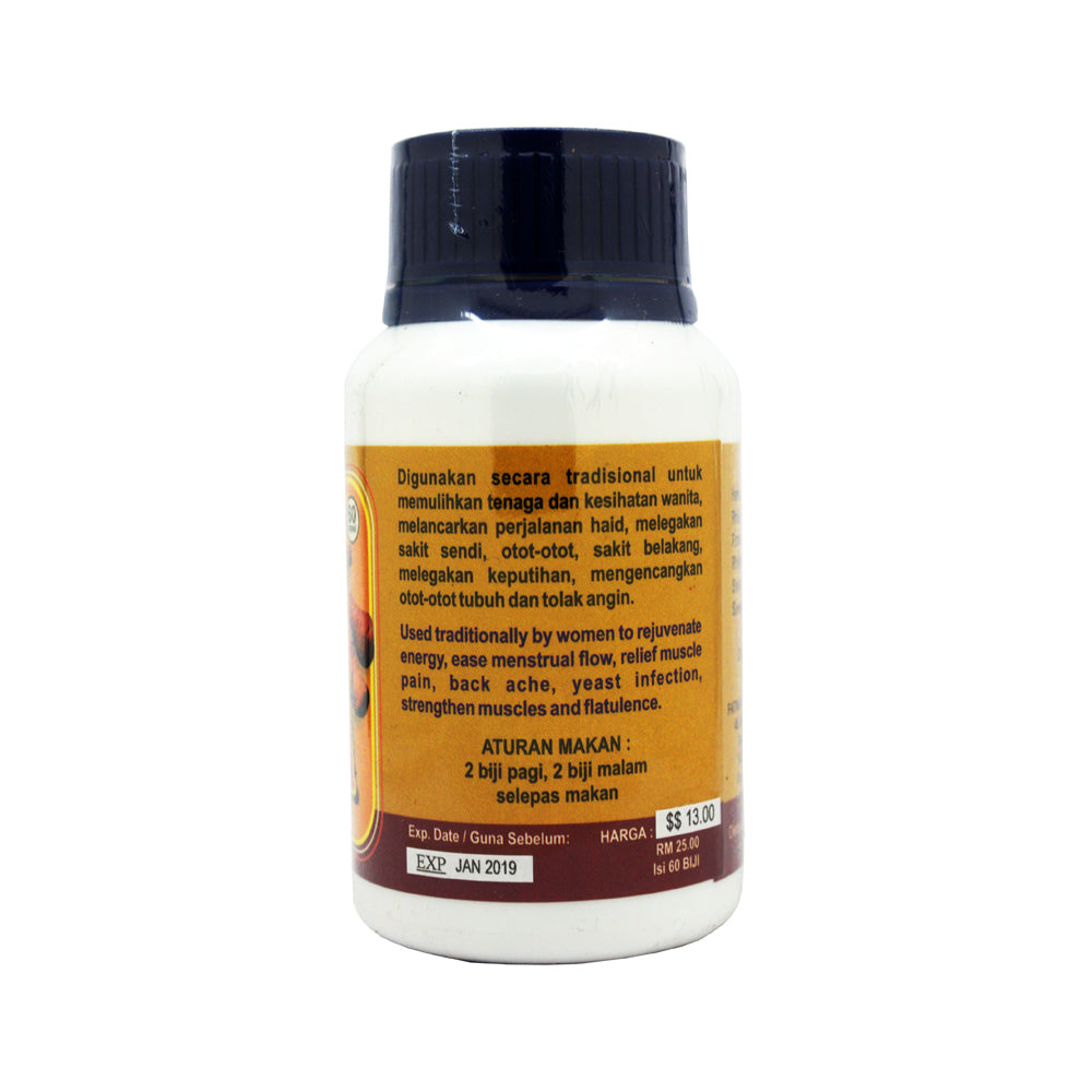 Jagoh Warisan, Pati Halia Tolak Angin, 60 capsules