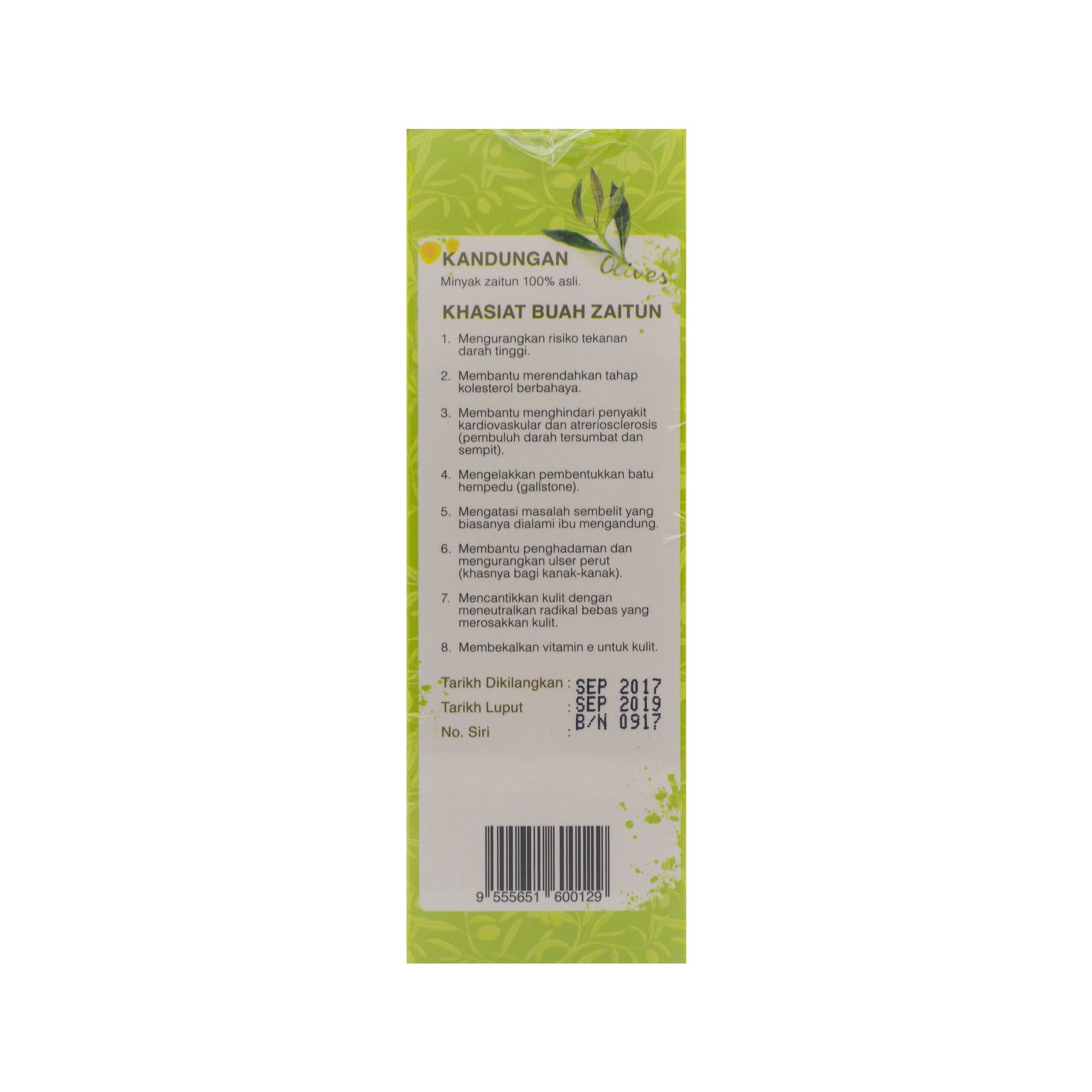 Al Ejib Minyak Zaitun 65ml