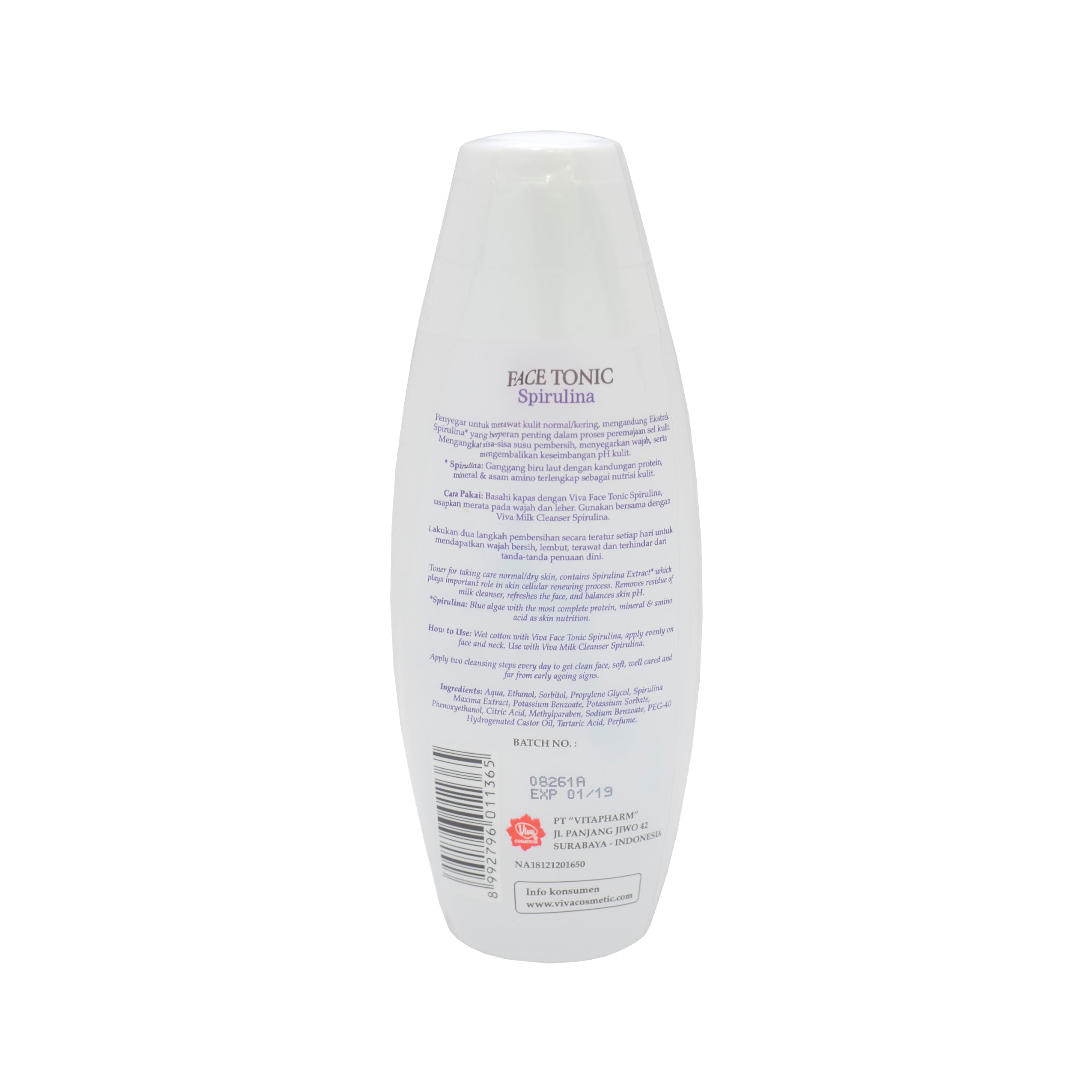Viva, Face Tonic Spirulina, 100 ml