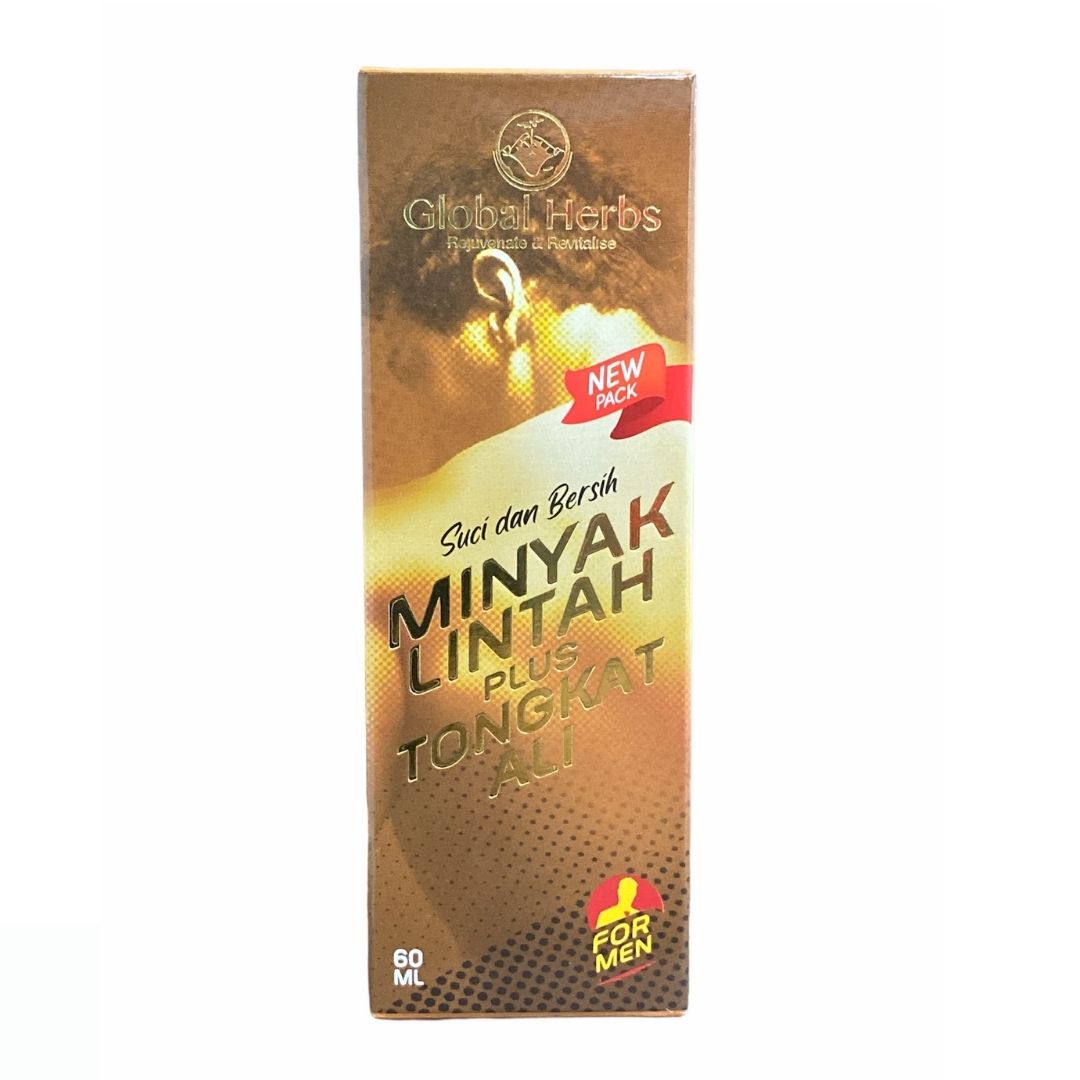 Global Herbs, Minyak Lintah, Plus Tongkat Ali, 60 ml