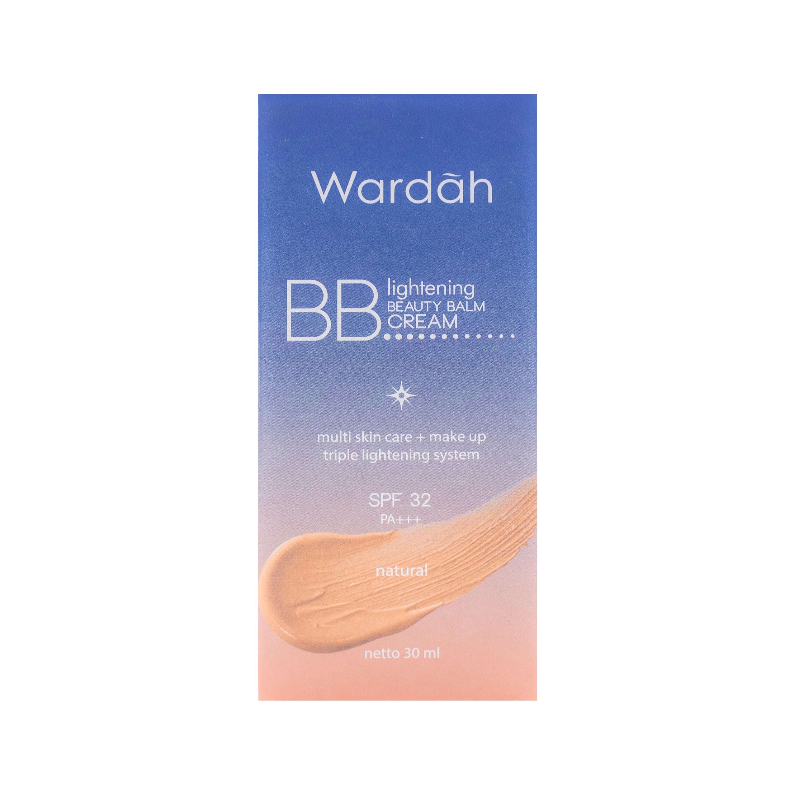 Wardah, BB Everyday Cream SPF 30, Natural, 30 ml