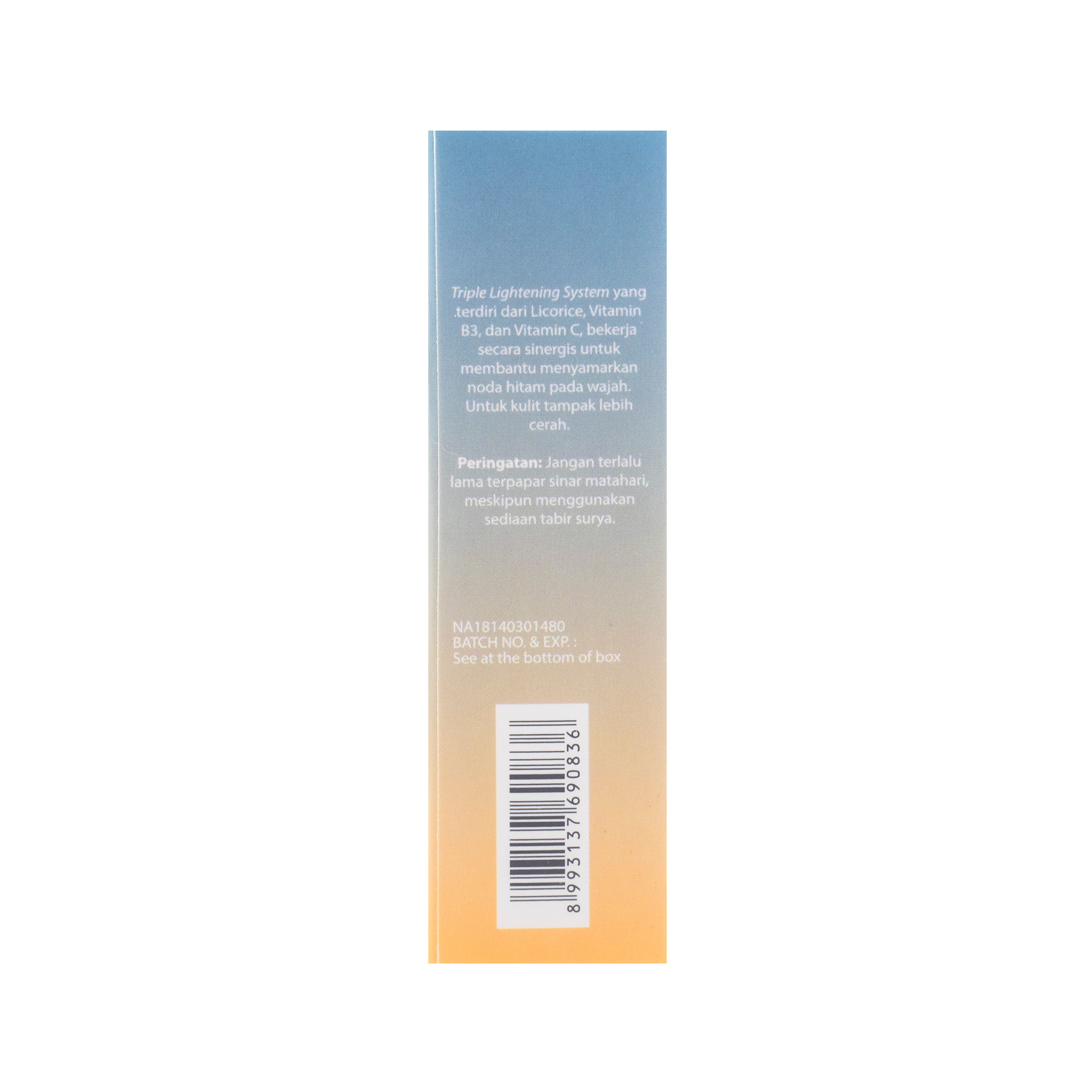 Wardah Bb Lightening Cream Spf 32 Light 15 Ml