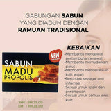 D'herbs, Sabun Madu Propolis, 1Box