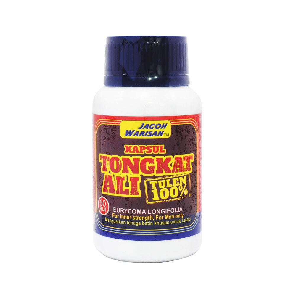 Jagoh Warisan, Tongkat Ali Tulen 100%, 60 capsules