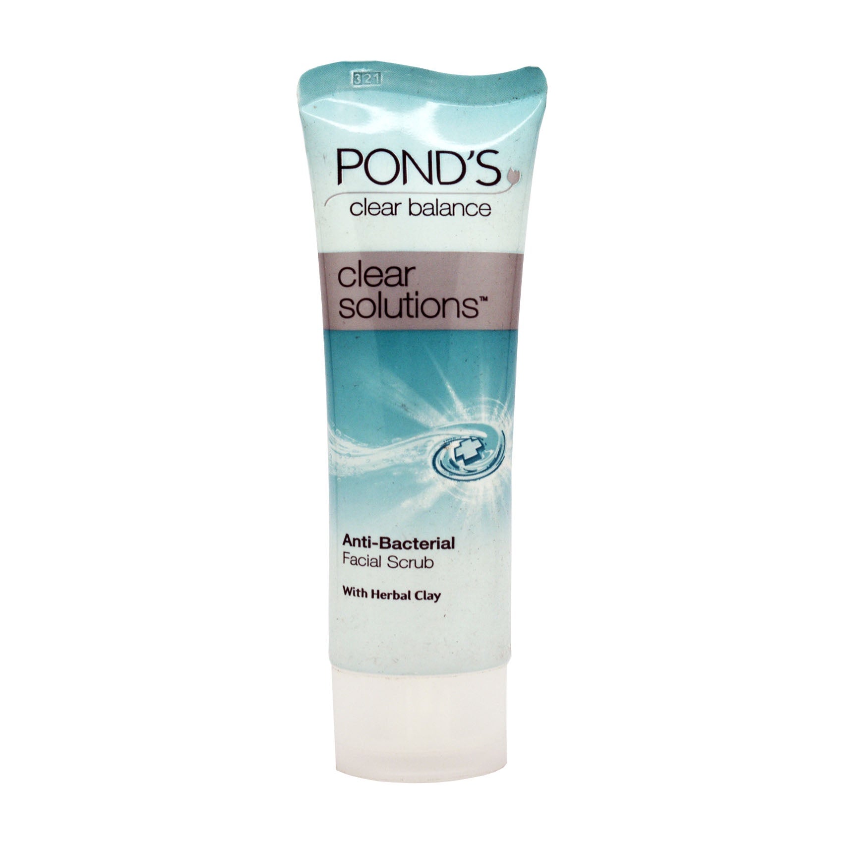 Pond's, Clear Solution Antibacterial + Oil Control Facial Scrub, 50 G