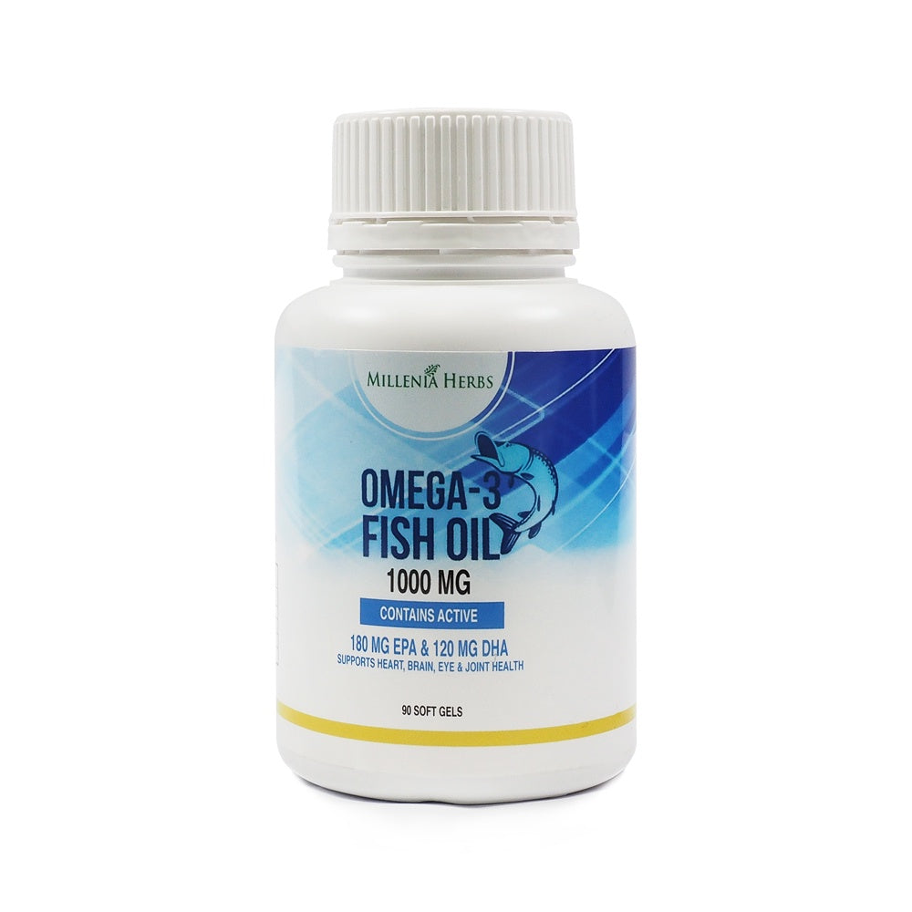 Millenia Herbs, Omega-3 Fish Oil, 90 softgels
