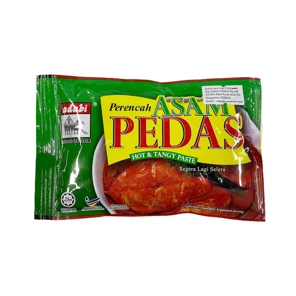 Adabi, Perencah Asam Pedas, Hot & Tangy Paste, 70 g