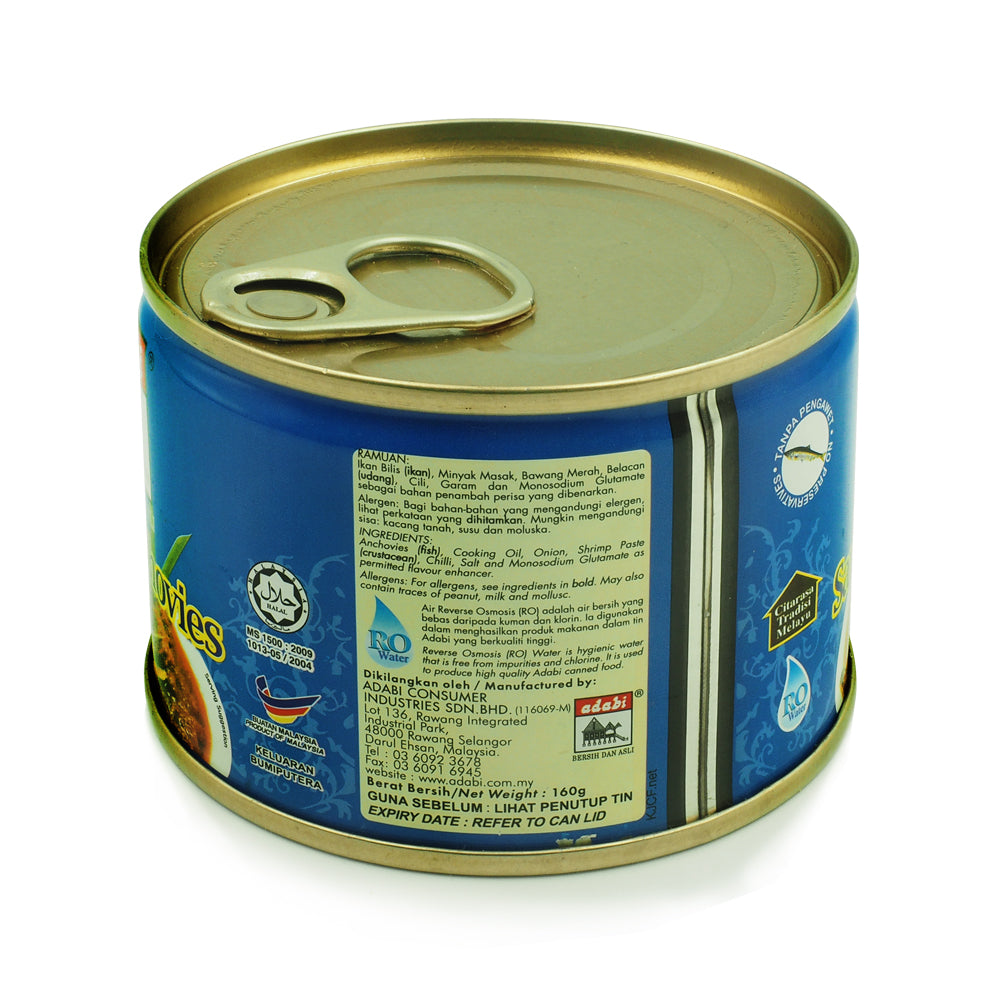 Adabi, Sambal Ikan Bilis, 160 g