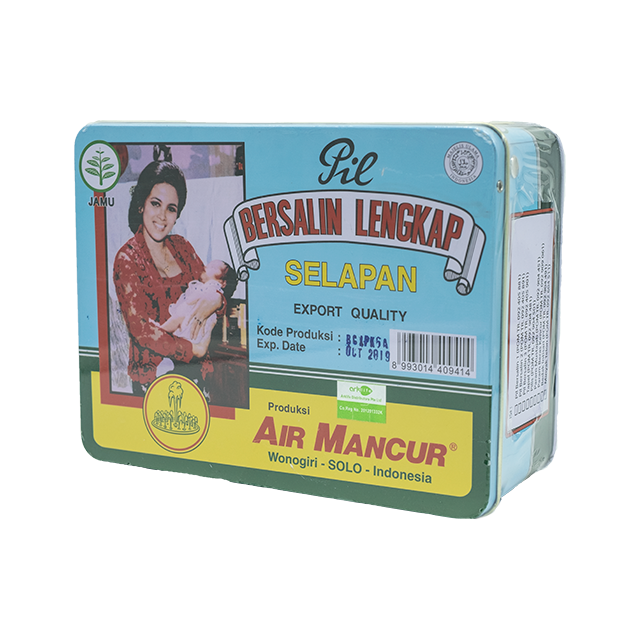 Air Mancur, Pil Bersalin, Lengkap Selapan Set