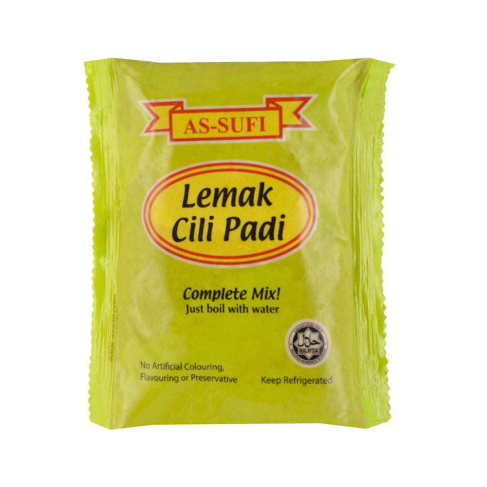 As-Sufi, Lemak Cili Padi Mix, 200 g