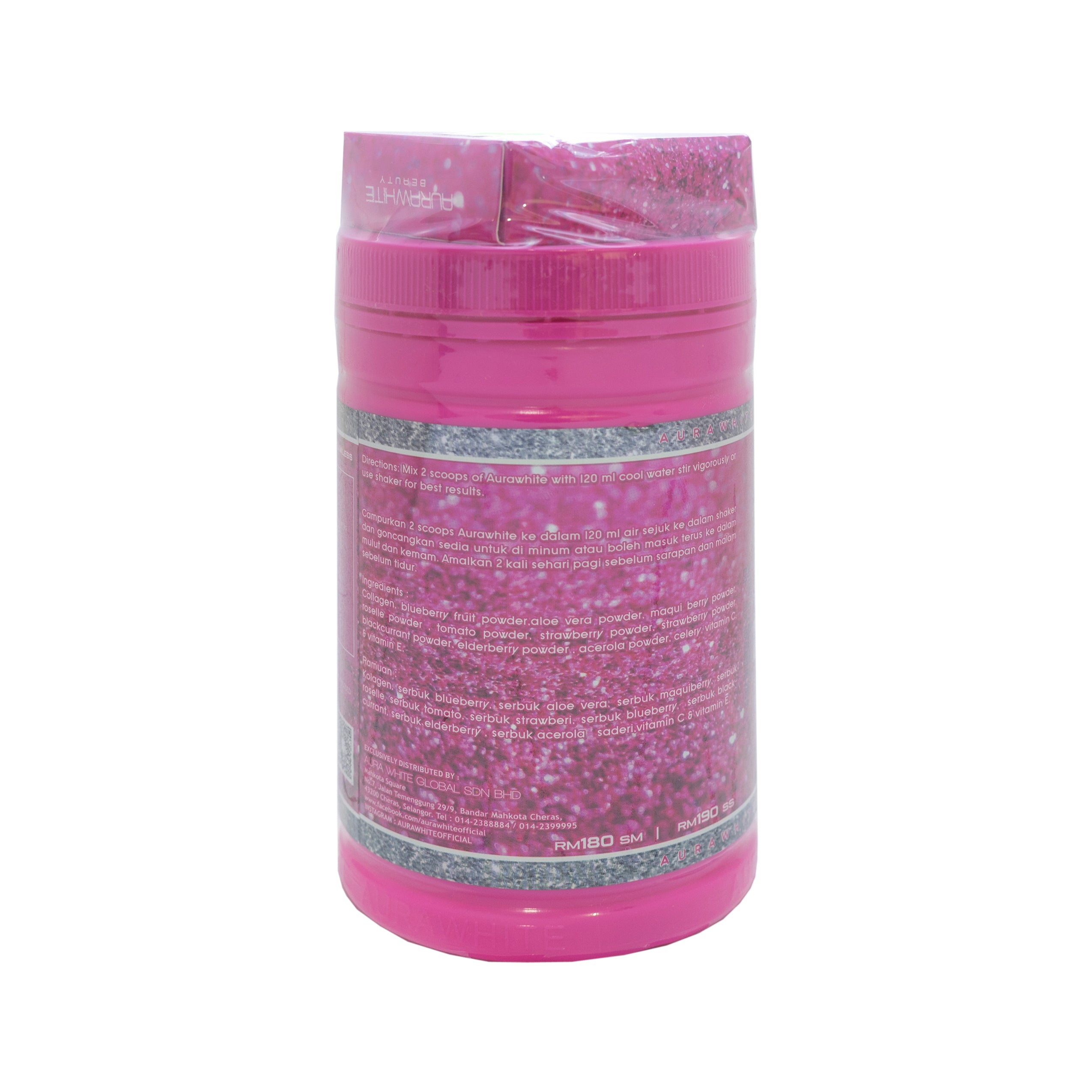 Aura White, Sparkle Diamond Ex Powder, 1000 g