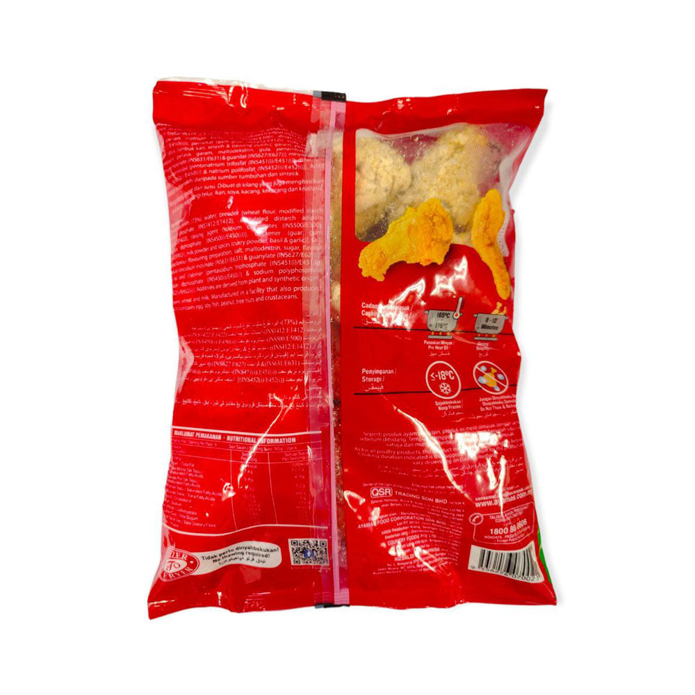 Ayamas, Drumet Ayam Bersalut Istimewa Perisa Asli, 850 g