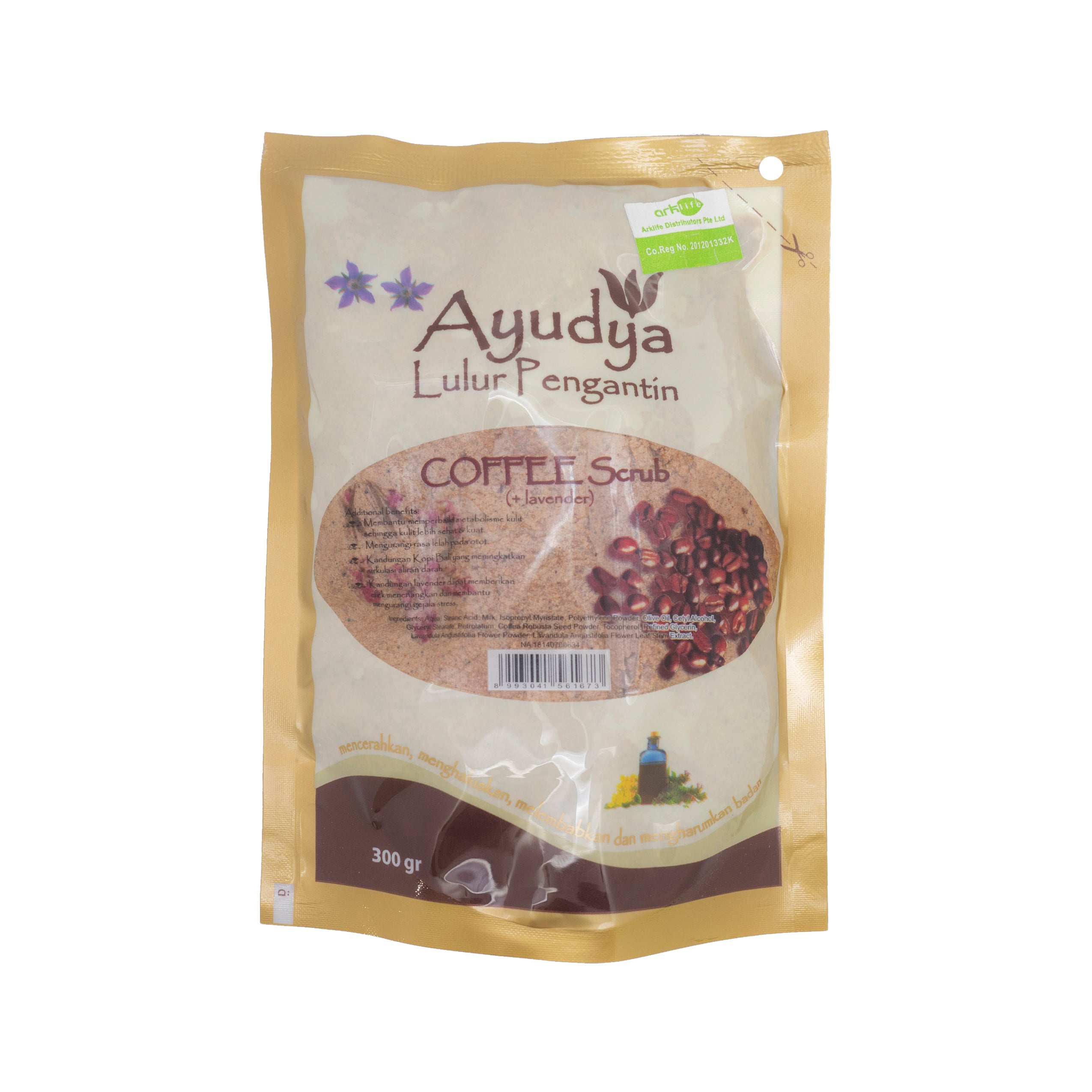 Ayudya, Lulur Pengantin, Coffee Scrub, 300 g
