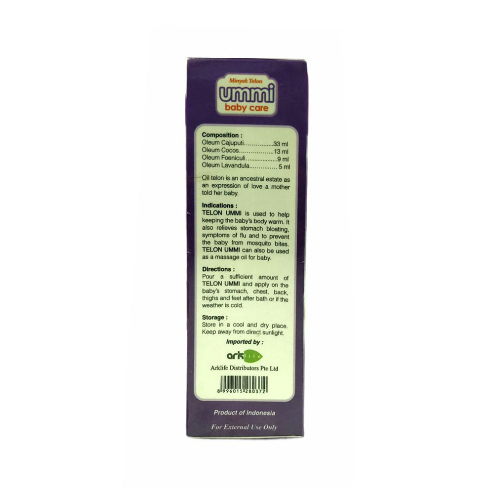 Barakah Herbs, Minyak Telon Ummi Lavender, 60 ml