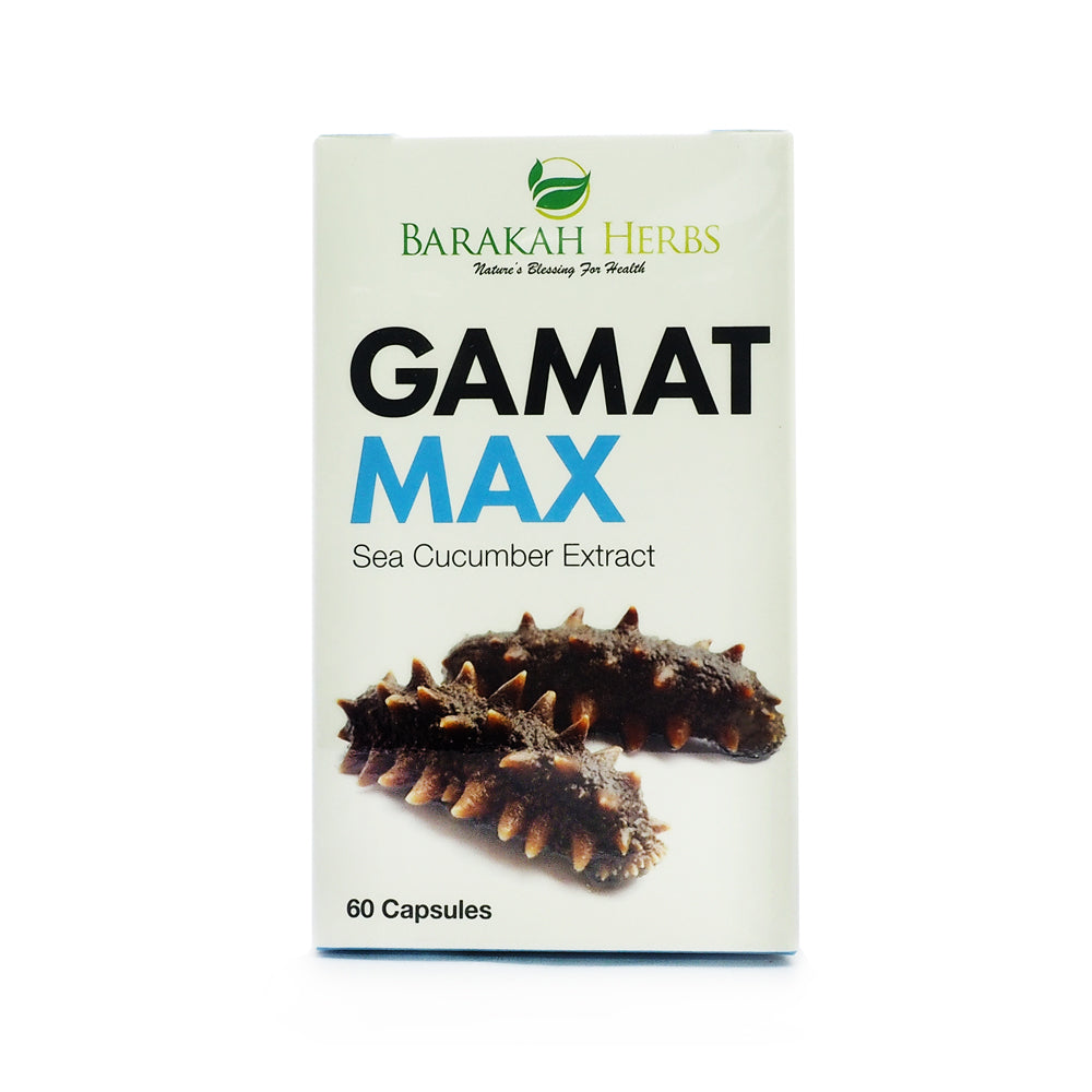 Barakah Herbs, Gamat Max Sea Cucumber Extract, 60 capsules