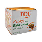 Bdl Papaya Extract Night Cream With Vitamin E