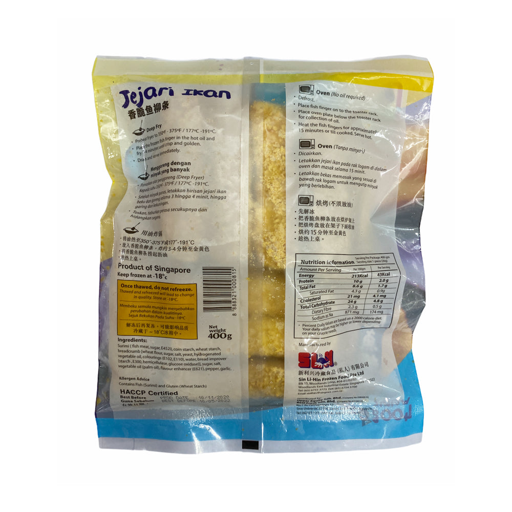 Bibik's Choice, Fish Finger, 400 g