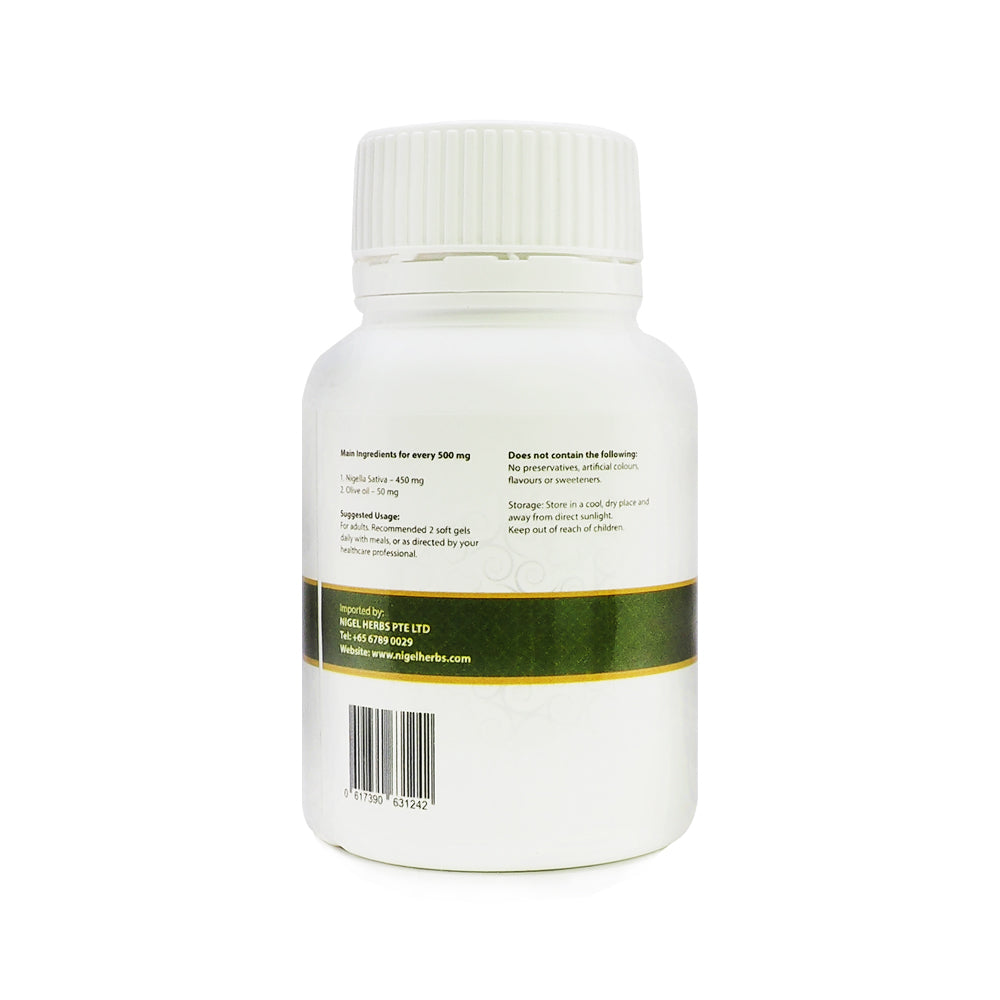 Millenia Herbs, Black Seed Oil, Plus Olive Oil, 90 softgels