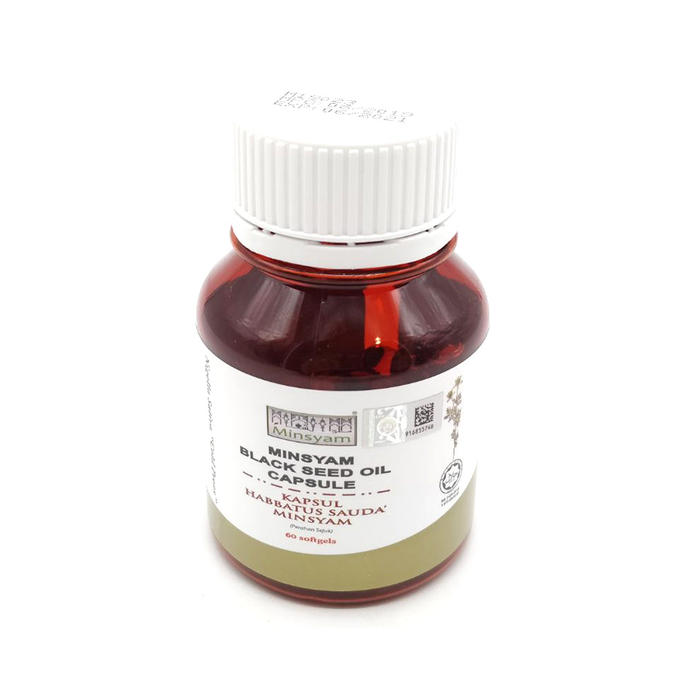 Minsyam, Black Seed Oil, 60 softgels