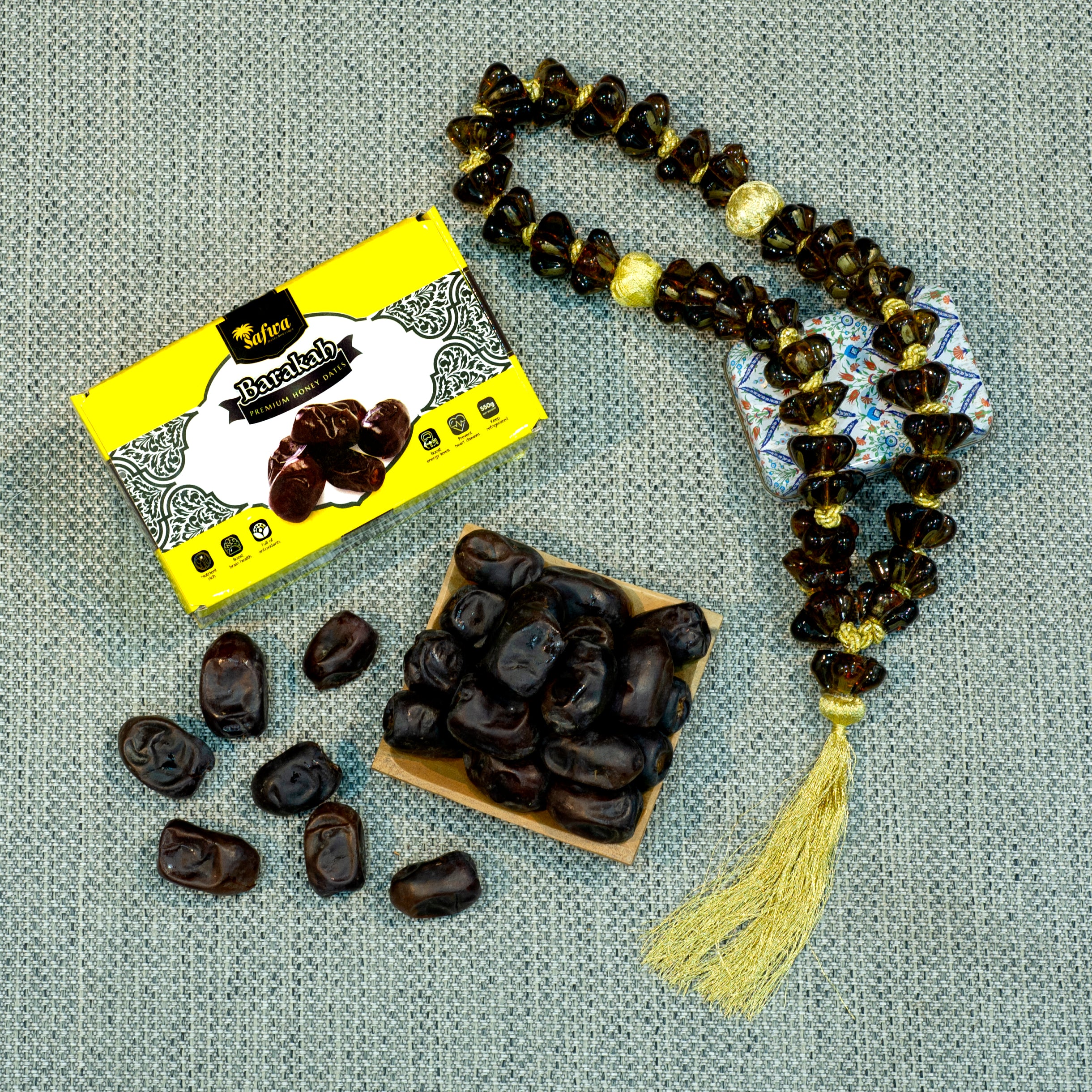Barakah Honey Dates, 550 g (12/ctn)