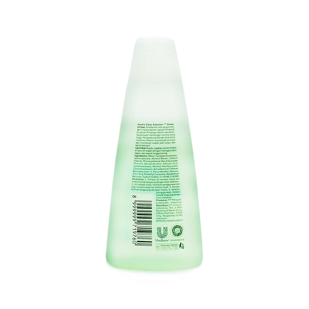Pond's, Clear Solutions Shake Clean, 100 ml
