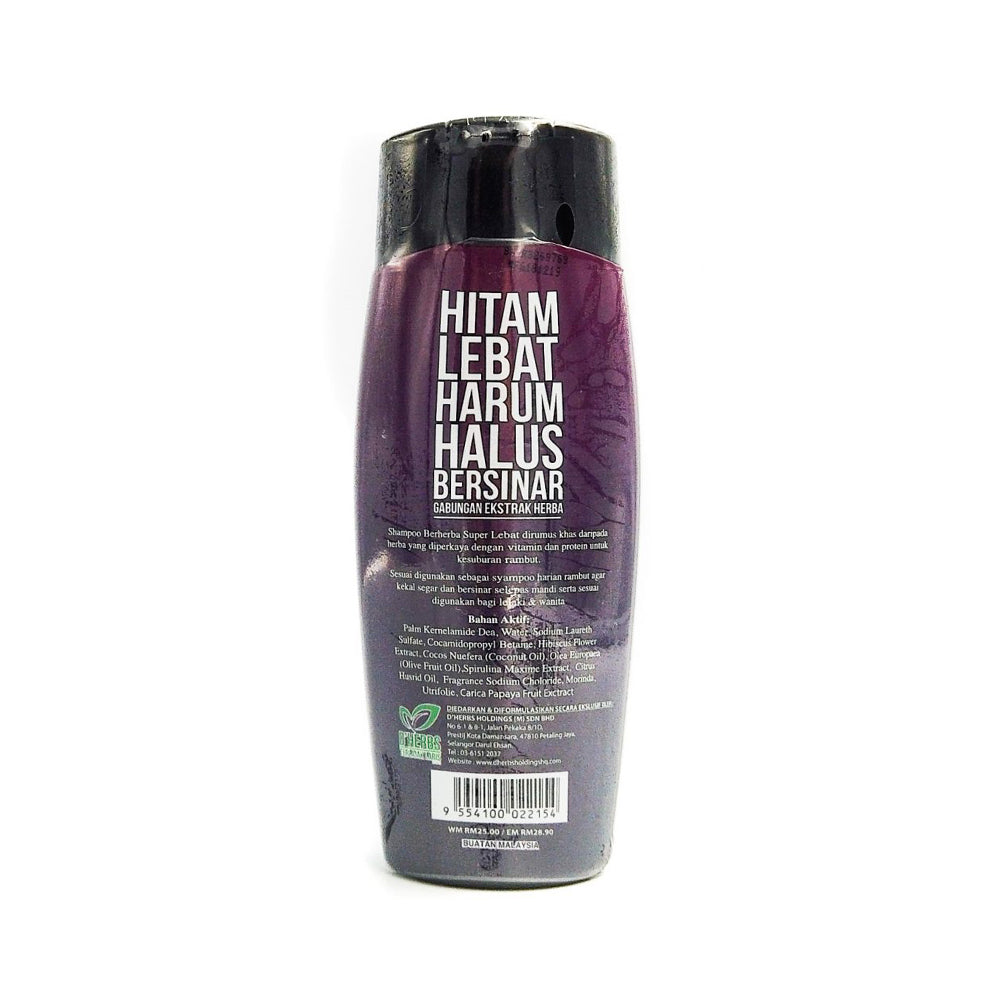 D'herbs Shampoo Berherba Super Lebat 180 Ml