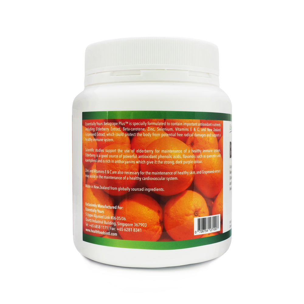 Essentially Yours, Betagrape Plus, 500 g (NEW PACKAGING)