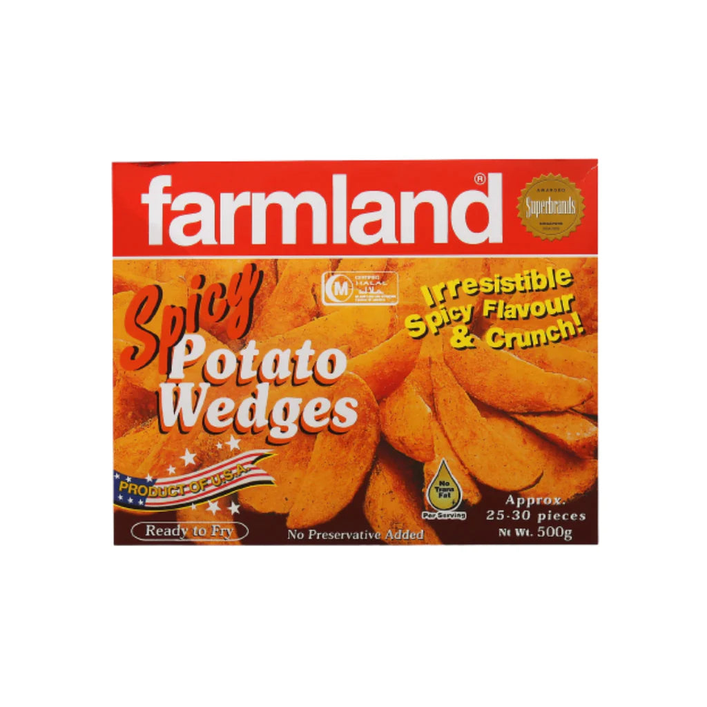 Farmland, Potato Wedges (Spicy), 500 g