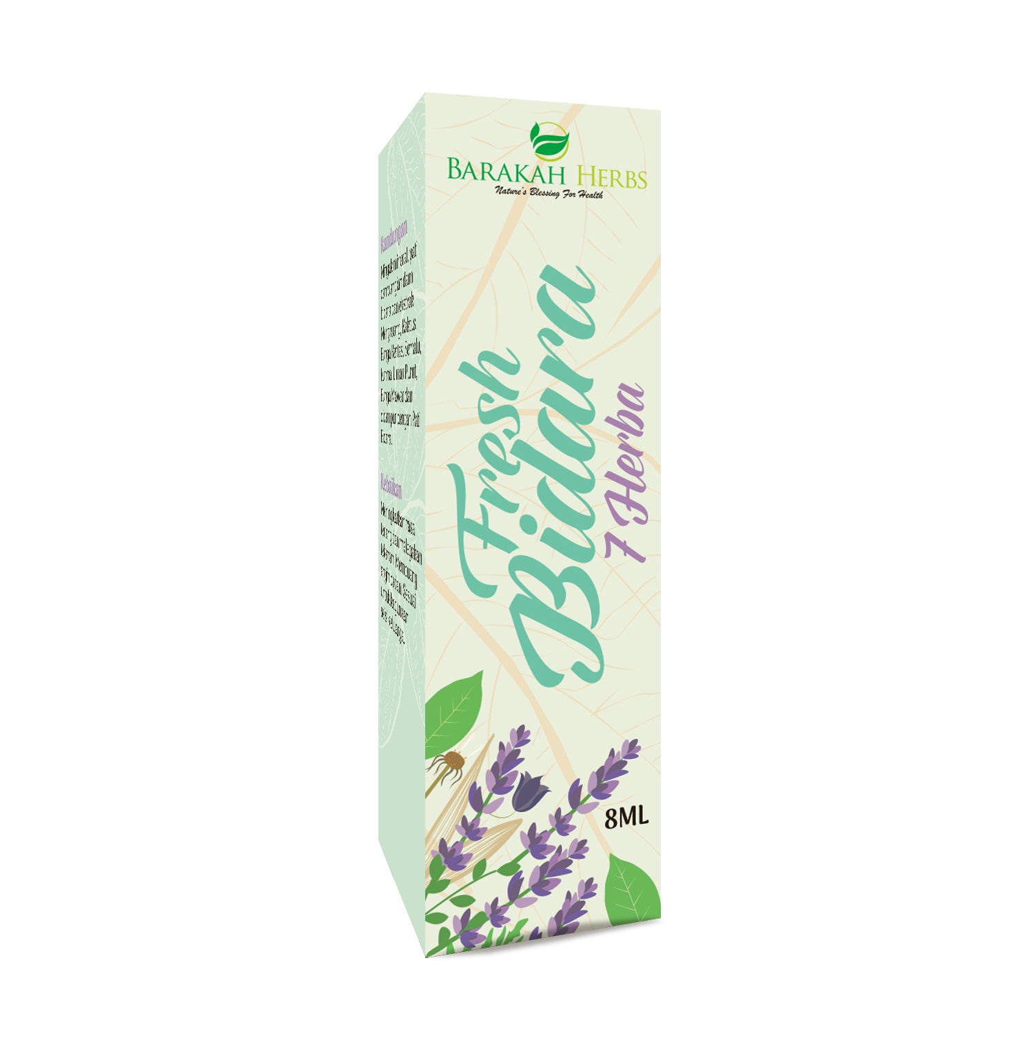 Barakah Herbs, Fresh Bidara Herba, 8 ml