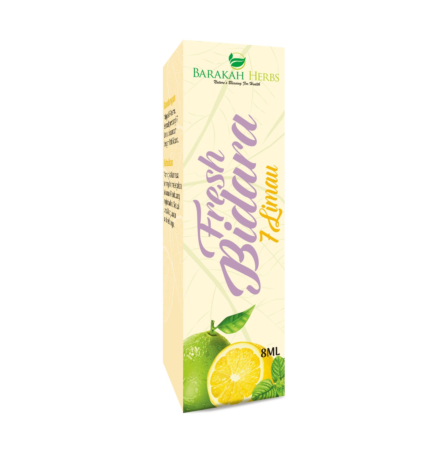 Barakah Herbs, Fresh Bidara Limau, 8 ml