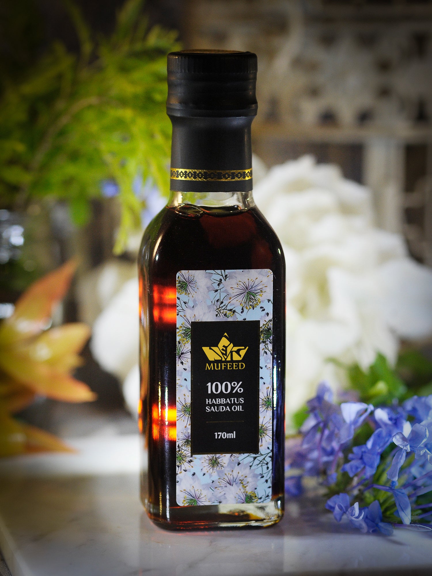 Mufeed, Habbatus Sauda Oil 100%, 170 ml