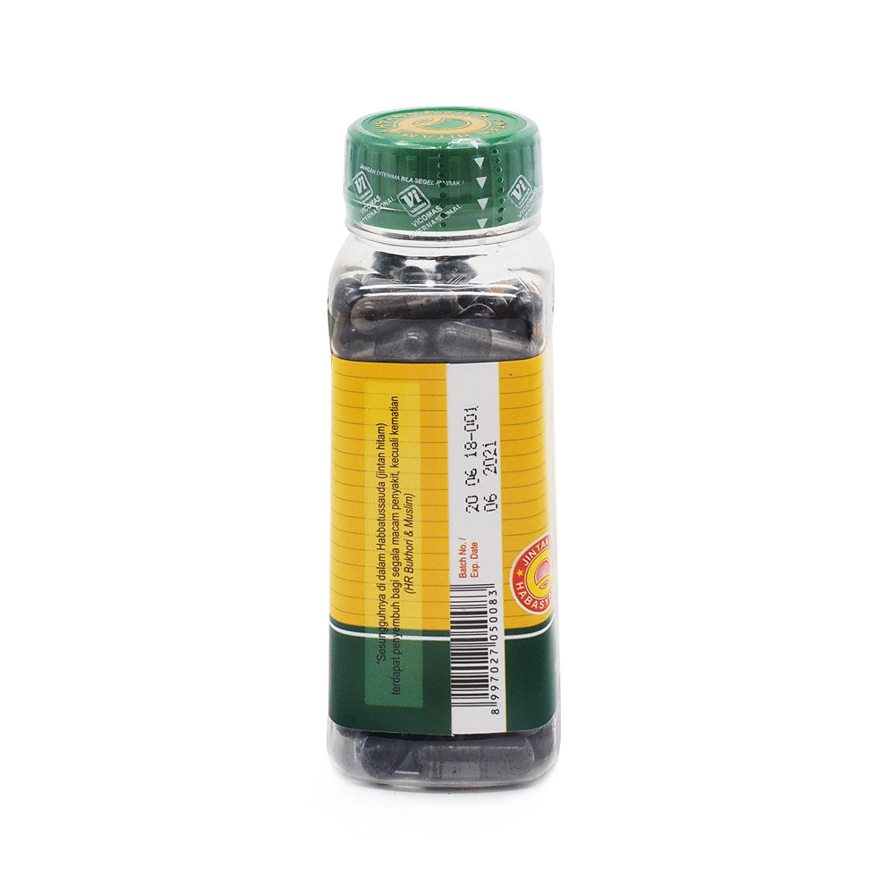 Cap Kurma Ajwa, Habbatus Sauda, 120 capsules