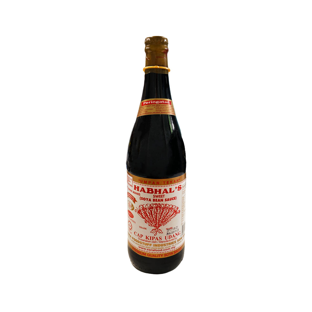 Habhal's, Sweet Soya Bean Sauce Cap Kipas Udang, 645 g