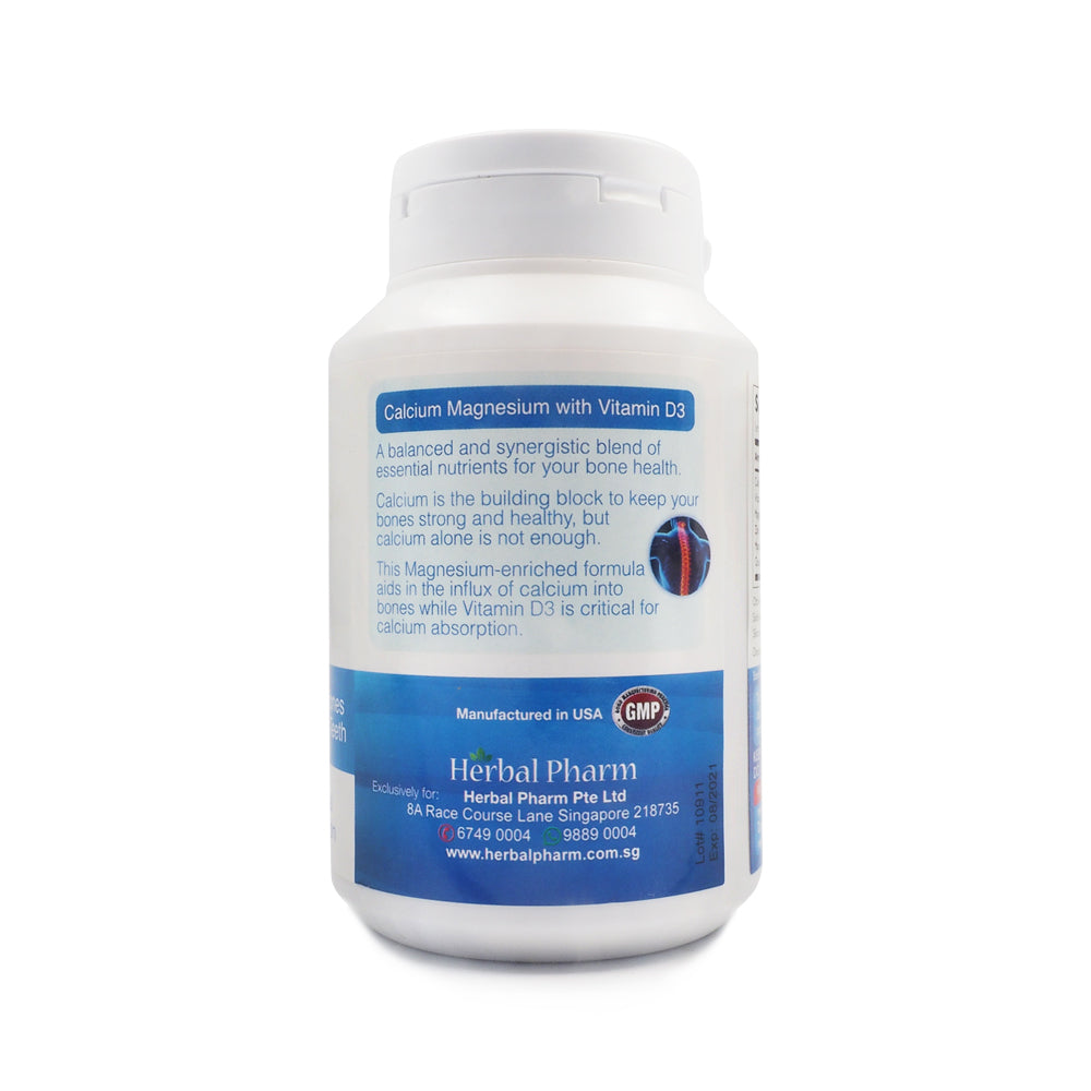 Herbal Pharm, Calcium Magnesium, 120 capsules