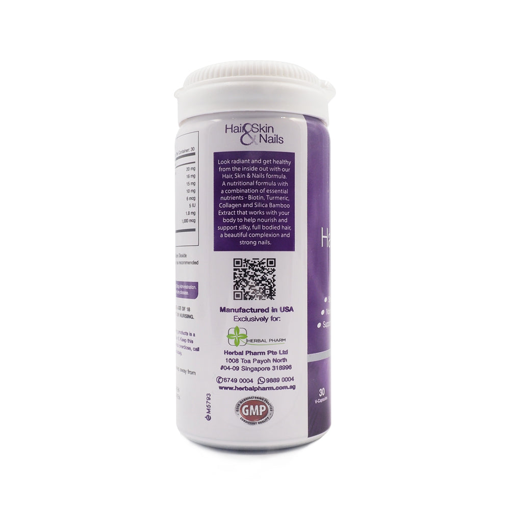 Herbal Pharm, Hair Skin & Nails, 30 veg capsules