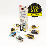 MiJ Hub, Assorted Individually Wrapped Dates, 7 pcs