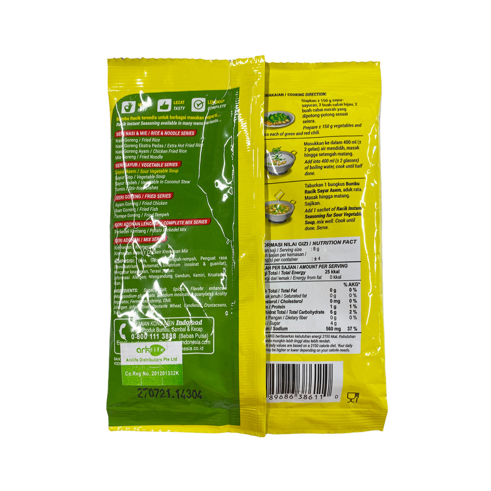 Indofood, Bumbu Racik Sayur Asem, 33 g