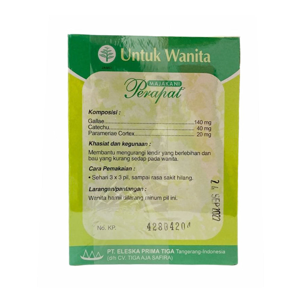 Majakani, Perapat 3 in 1, 12 bungkus x 6 pills