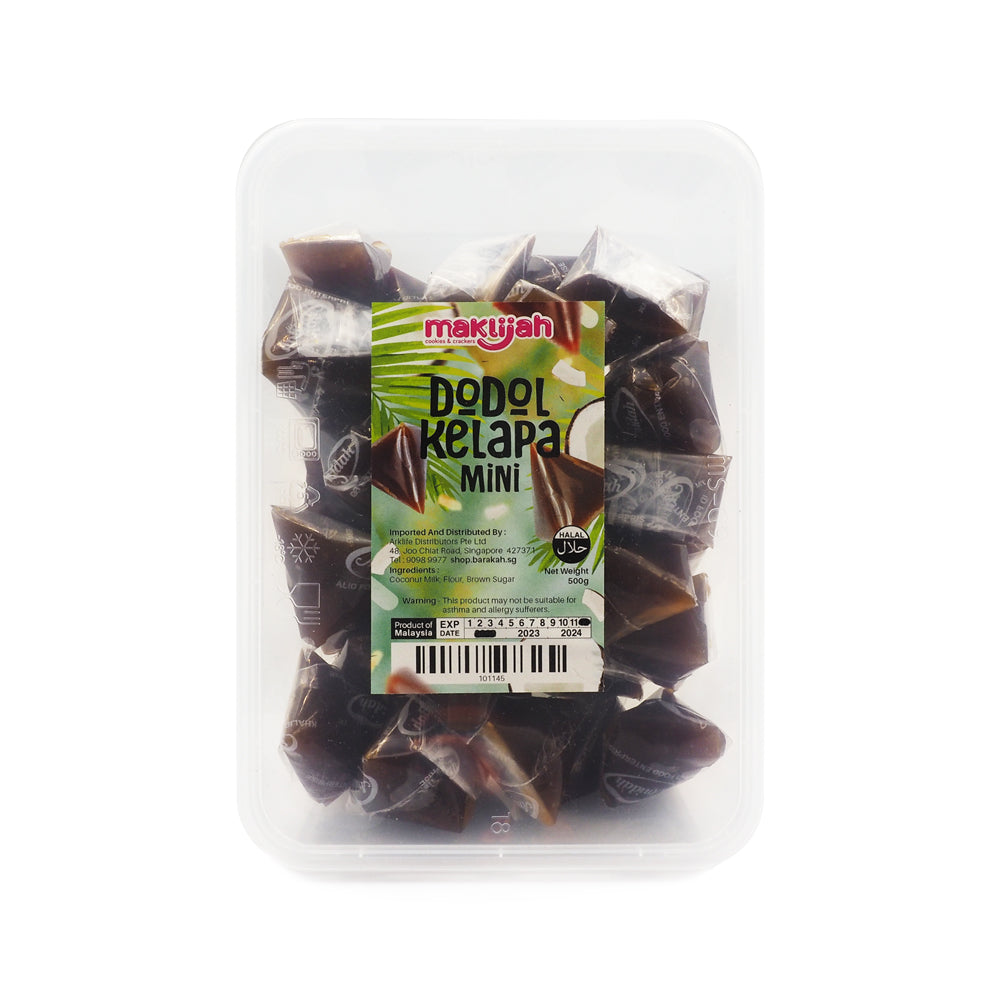 Maklijah, Dodol Kelapa Mini, 500 g