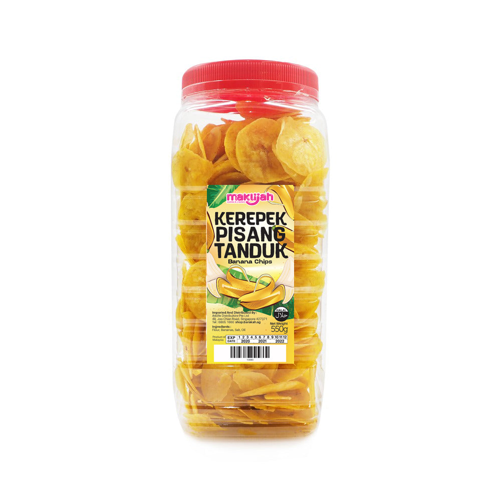 Maklijah, Kerepek Pisang Tanduk, 550 g
