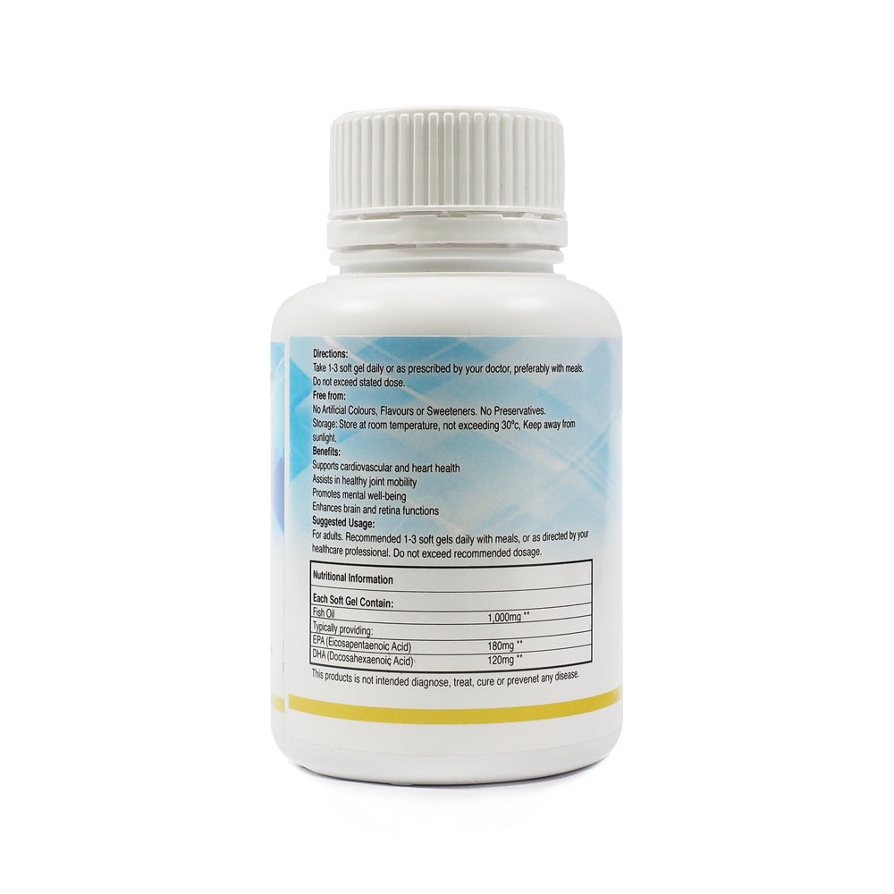 Millenia Herbs, Omega-3 Fish Oil, 90 softgels