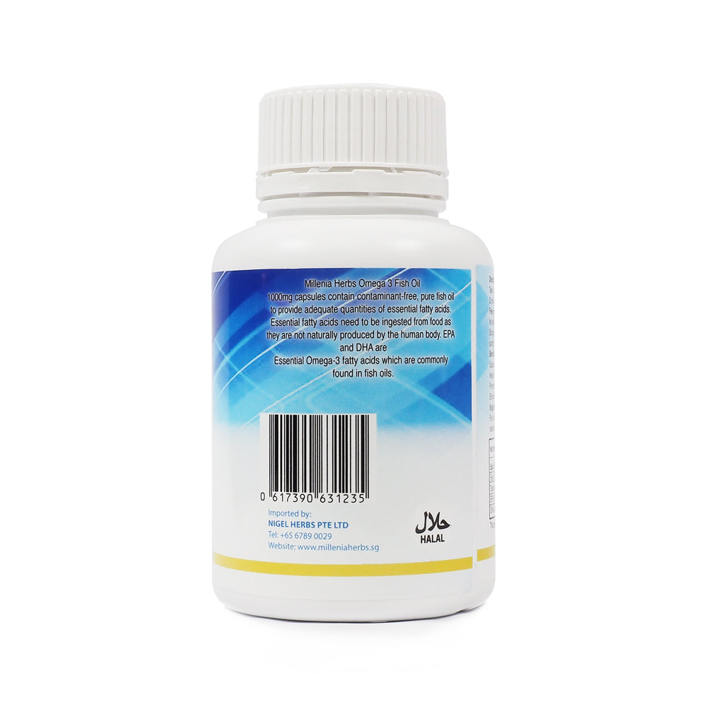 Millenia Herbs, Omega-3 Fish Oil, 90 softgels